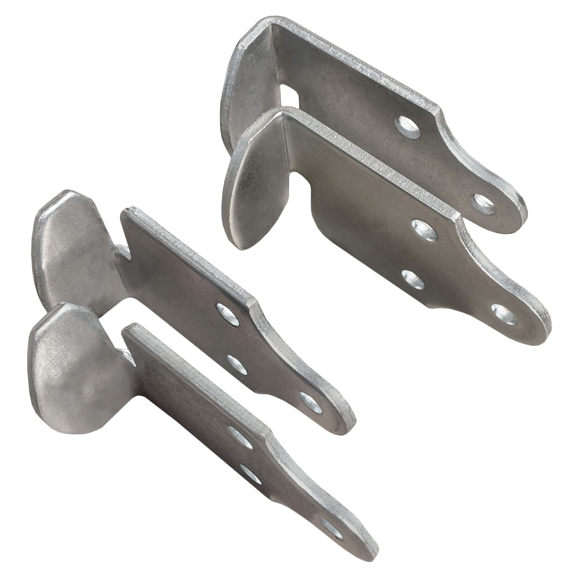 4 Sets Utility Trailer Wood Panel Side Corner Bracket, for Stake Body Latch Rack Gate Connector - 8 Pack, 4 Joints (4 Sets)