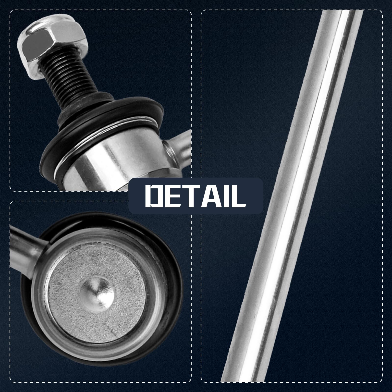 K750297 Stabilizer Sway Bar Links Front 2PCS Compatible With 2007-2012 Acura RDX 2007-2016 Honda CR-V