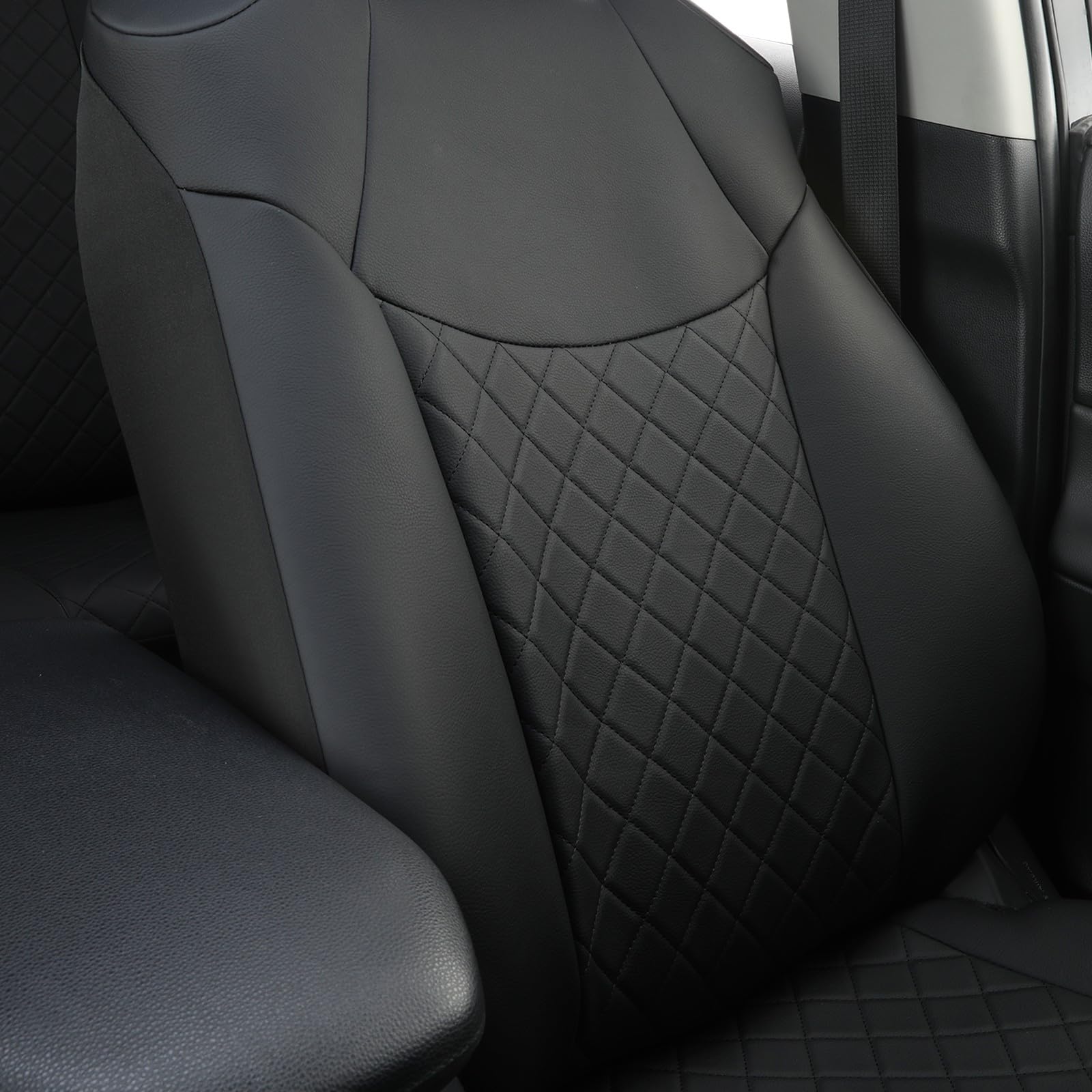 GIANT PANDA Custom Fit 2 Pack Front Car Seat Covers Fit for Toyota Corolla 2020 2021 2022 2023 2024 2025 Corolla Hybrid (LE,SE,X