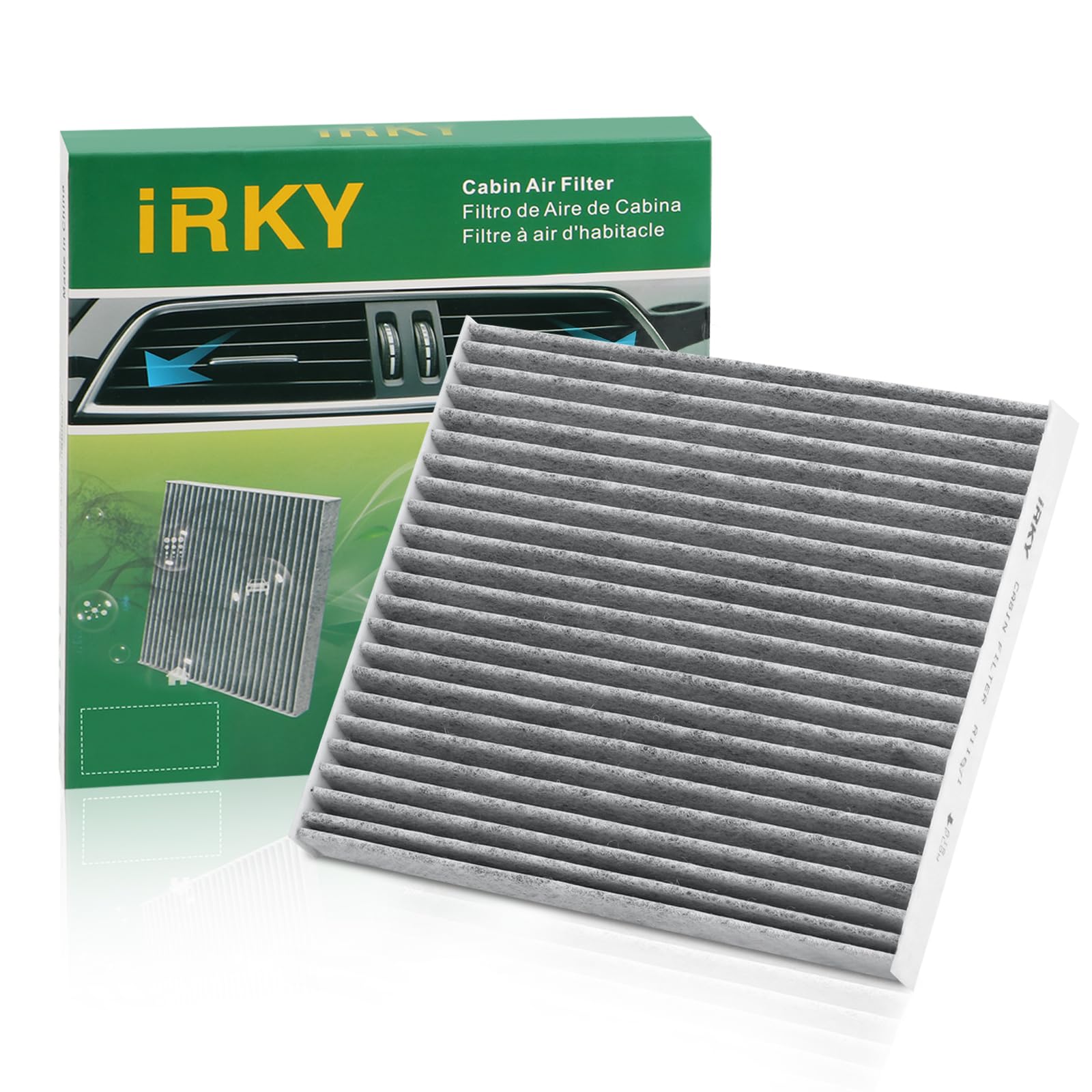 CF11671 Cabin Air Filter Replacement with Activated Carbon CP671 Compatible with RAM 1500/2500/3500 2016-2024 RAM 4500/5500 2016
