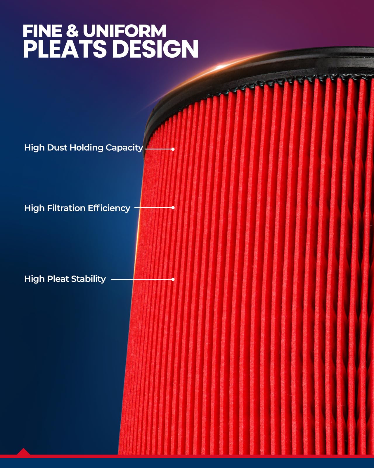 Kax Premium Engine Air Filter, Ca12112 Replacement For Cadillac Ats & Chevrolet Cruze 2016 2017 2018 2019,Advanced Air Filter Me