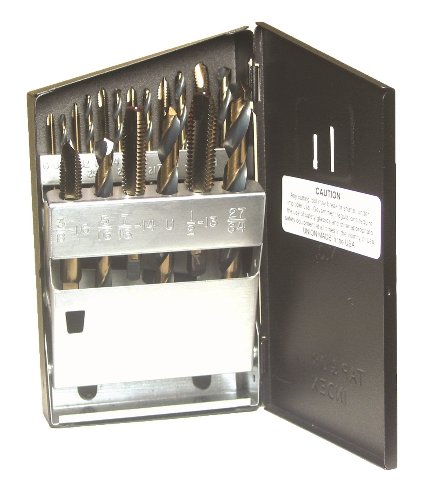 Viking Drill And Tool By Norseman 57580 Sp-18Td Type 20-Ub Spiral Point Plug Style Magnum Super Premium Tap/Drill Set