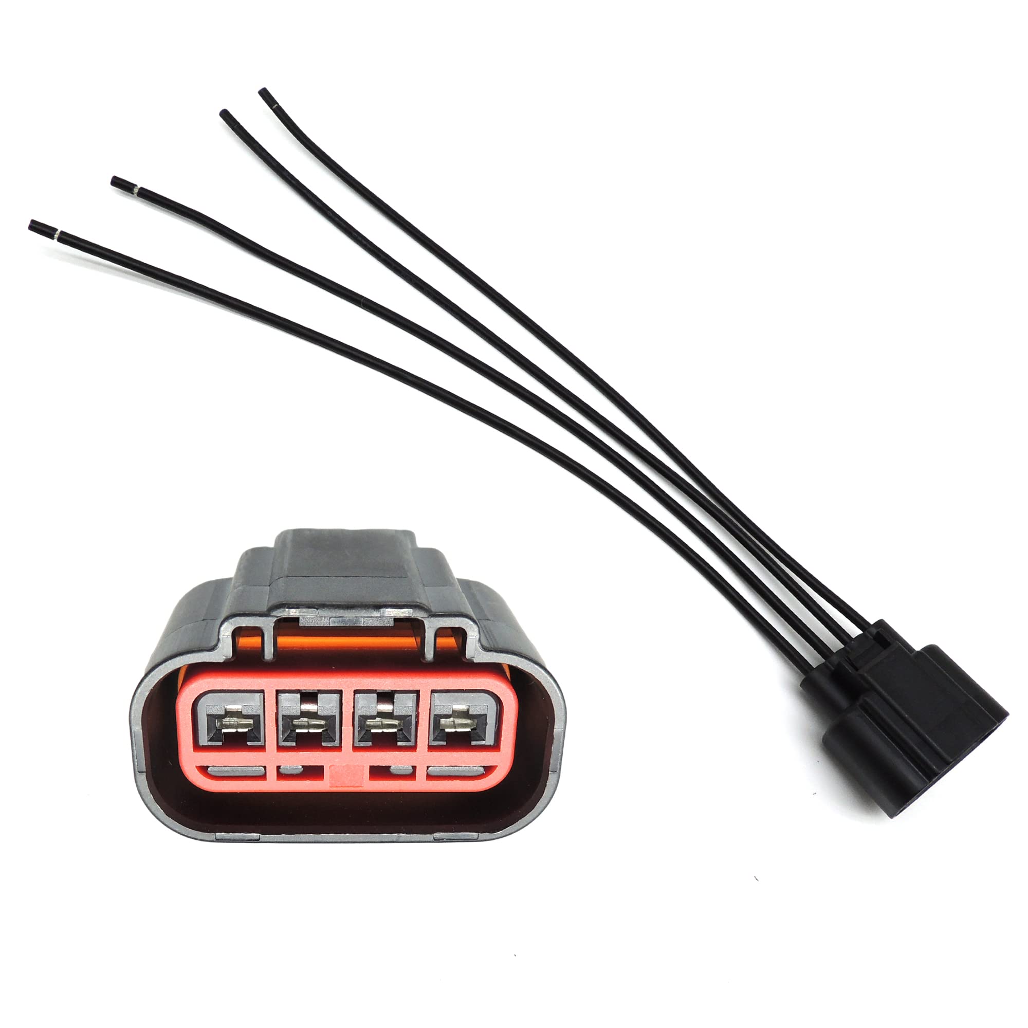 Hisport Wpt688 Wpt 688 Hvac Blower Motor Resistor Connector Wire Harness Pigtail S1763 14 Awg Compatible With Ford F-150 2009-2014