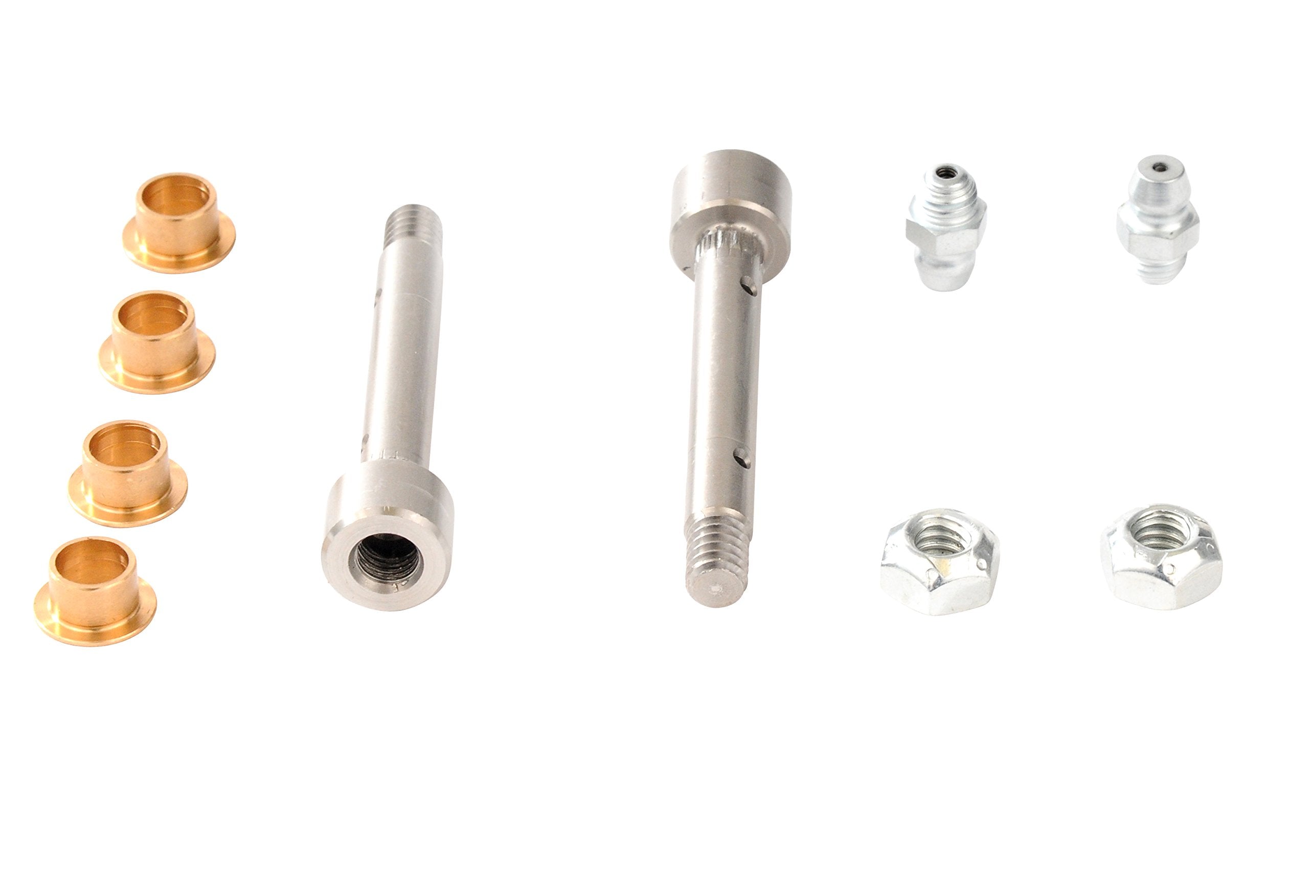 Acdelco 19303251 Front Door Hinge Pin Kit With Upper And Lower Pins, Bushings, Nuts, And Grease Fittings