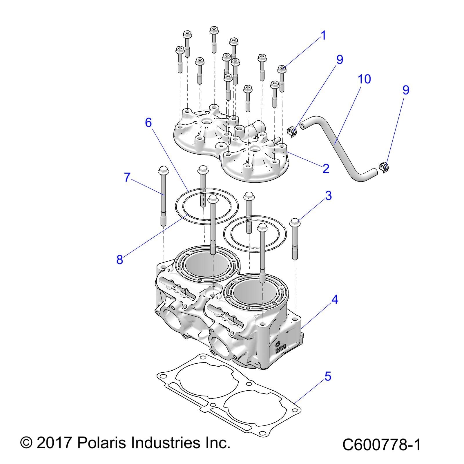 Polaris Snowmobile O-Ring, Genuine Oem Part 5411359, Qty 1