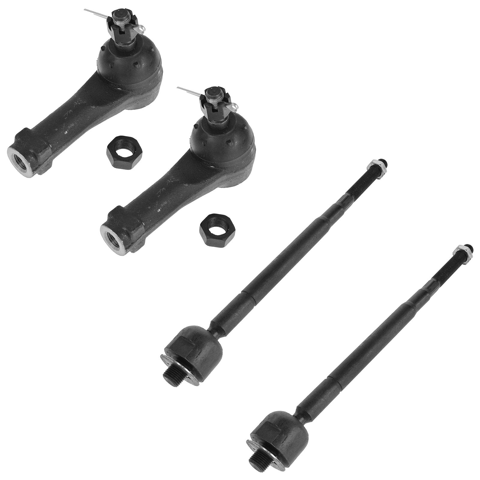 Trq Front Tie Rod Set Compatible With 2002-2004 Honda Odyssey