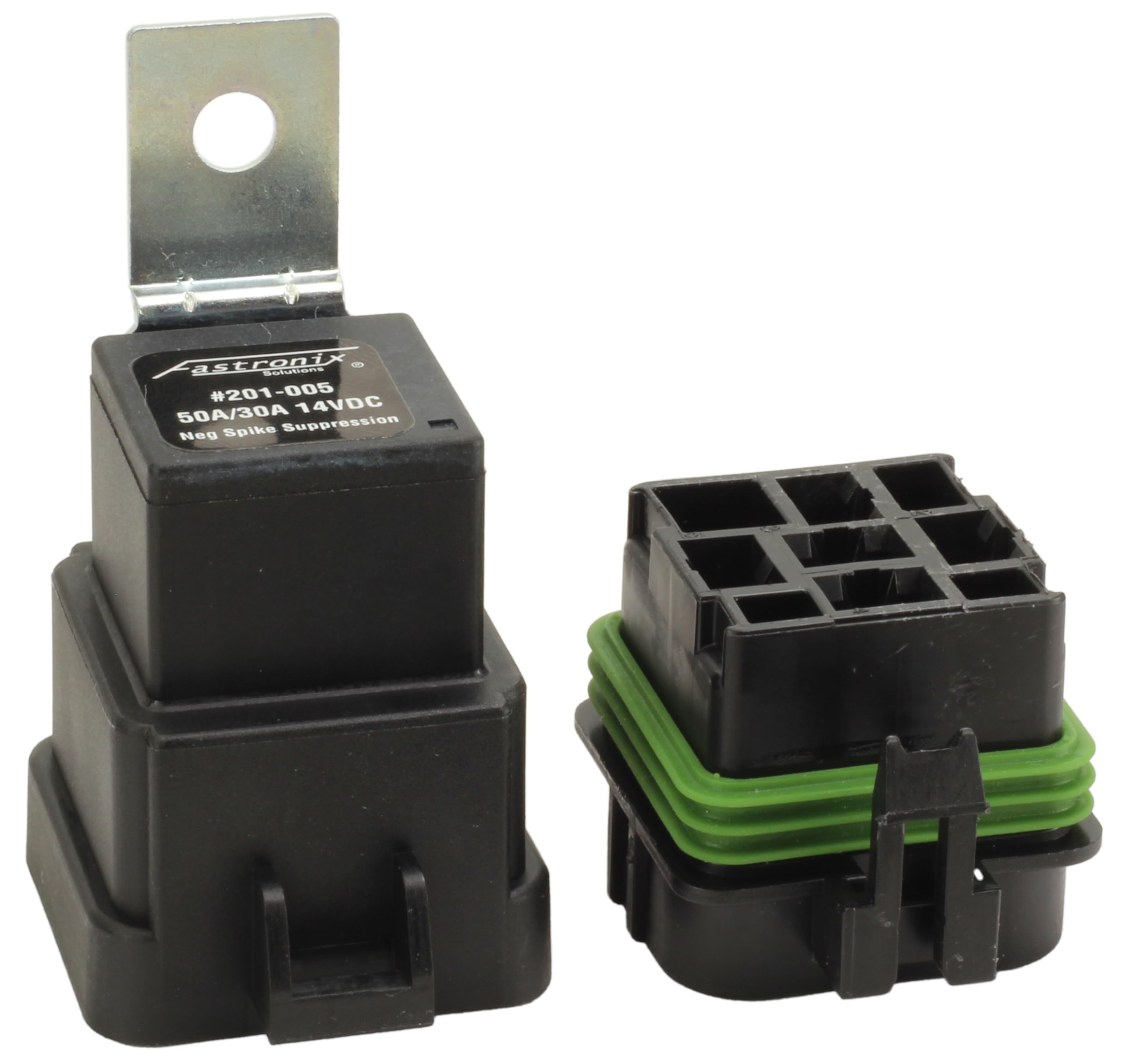 Fastronix 50/30 Amp Weatherproof Automotive Relay And Socket Parts Kit