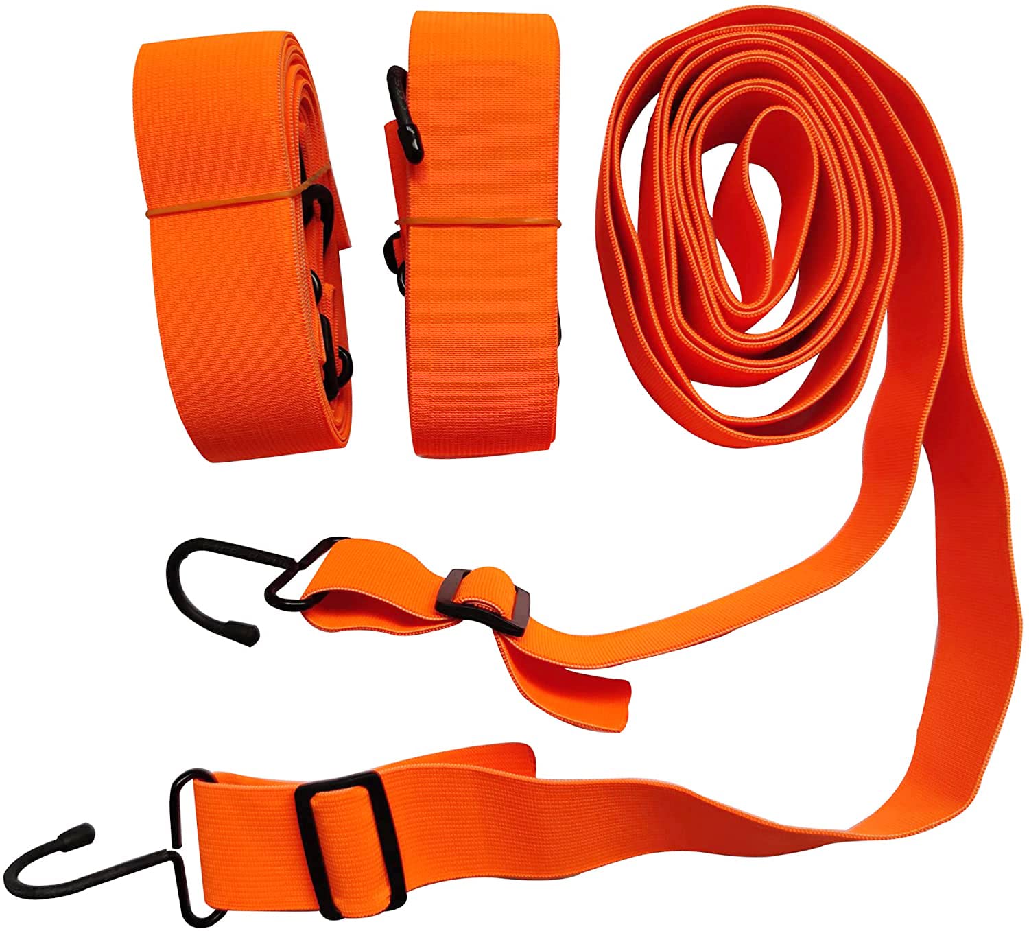 SEAZEN Car Cover Straps Wind Protector,3Pcs Elastic Adjustable Rope Protect Your Car Cover from Blowing Off in High Winds, Unive