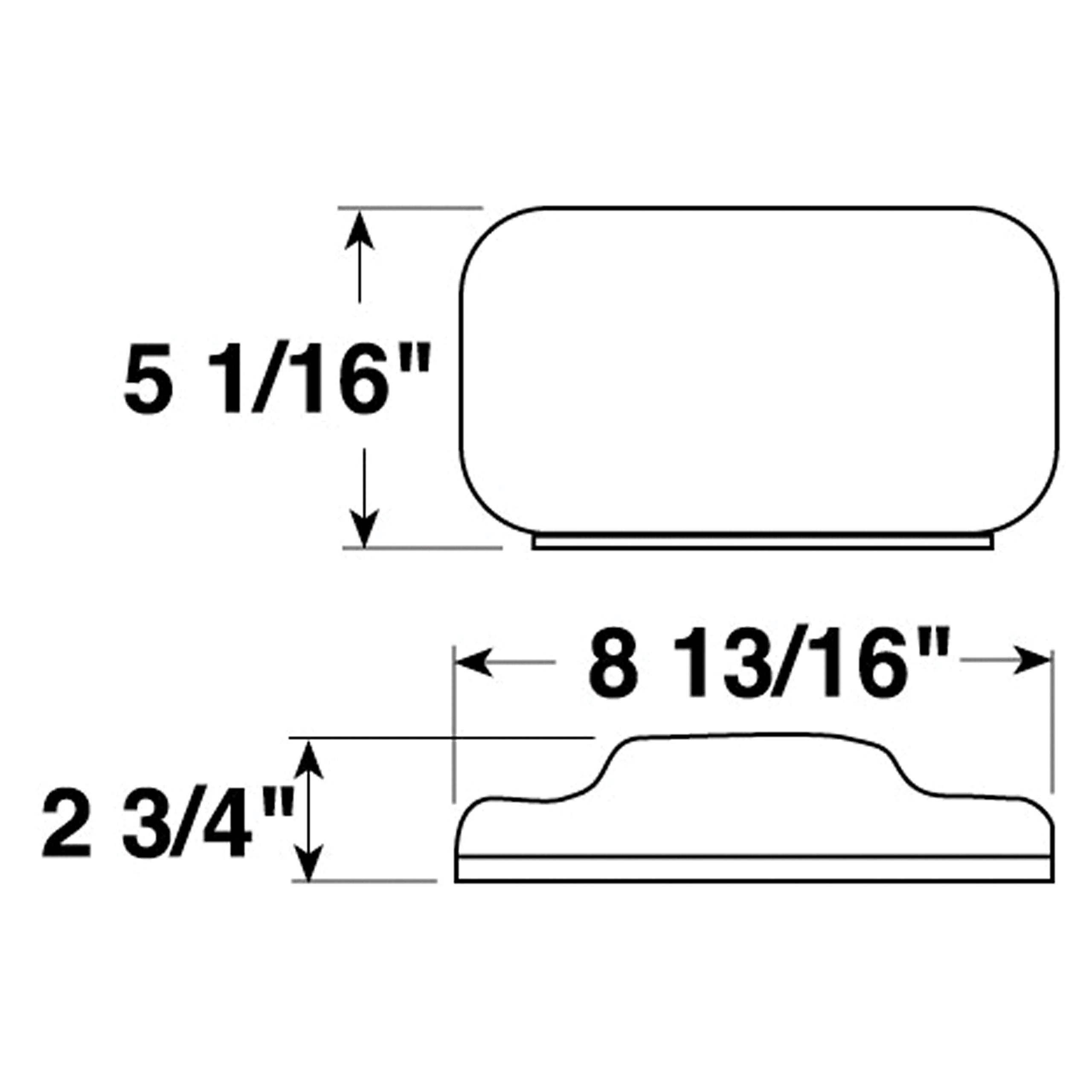 Peterson Manufacturing (V457L) Surface Mount Combination Stop/Turn/Tail Light