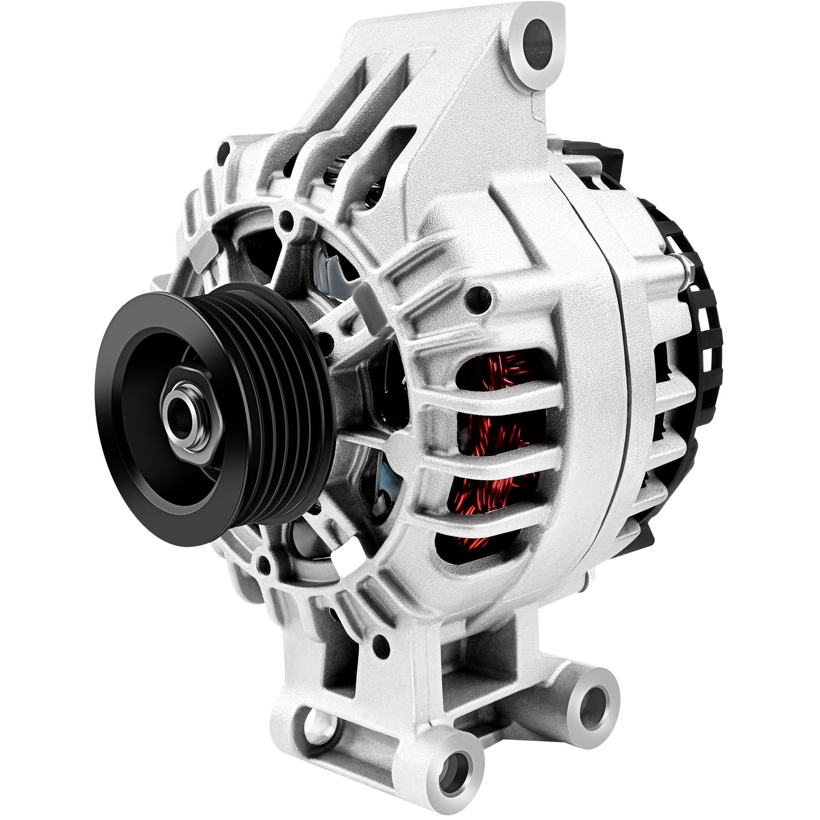 SCITOO Alternator Fits for Chevrolet Colorado 2004-2006 & for GMC Canyon 2004-2006 & for Isuzu i280 2006, i350 2006, 2.8L 3.5L- 