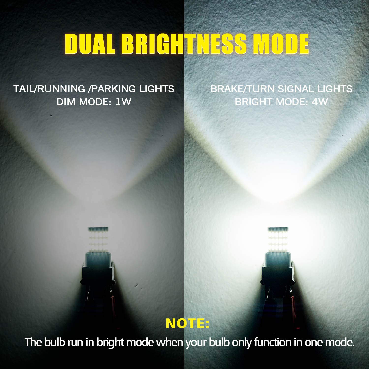 Auxlight 3157 3156 3057 4157 3157K Led Bulbs Xenon White, Ultra Bright 57-Smd Led Replacement For Back Up/Reverse Lights, Brake/Tail Lights, Turn Signal/Parking Or Running Lights (Pack Of 2)