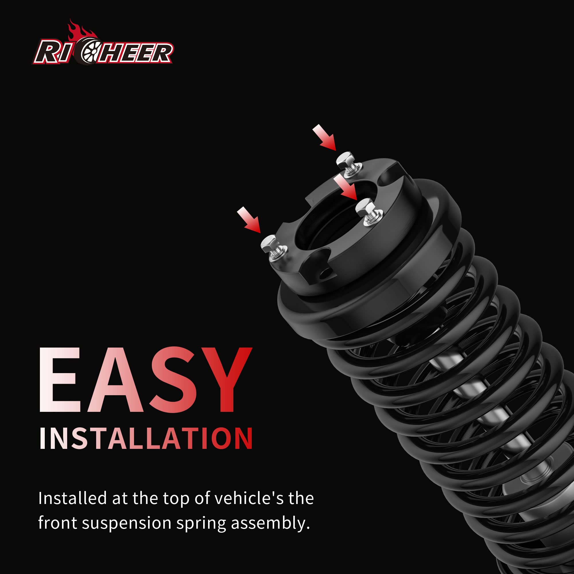 2 Inch Leveling Lift Kit Compatible With 2005-2023 Tacoma 2003-2023 4Runner, Leveling Lift Kit Fit For 2005-2023 Tacoma/2003-202