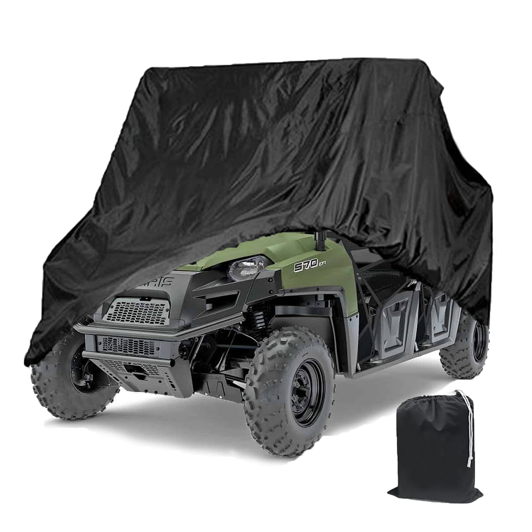 Indeed Buy Waterproof Utv Cover,Heavy Duty Oxford Cloth For Polaris Rzr Yamaha Can-Am Defender Kawasaki Ranger Cover 2-4 Passeng