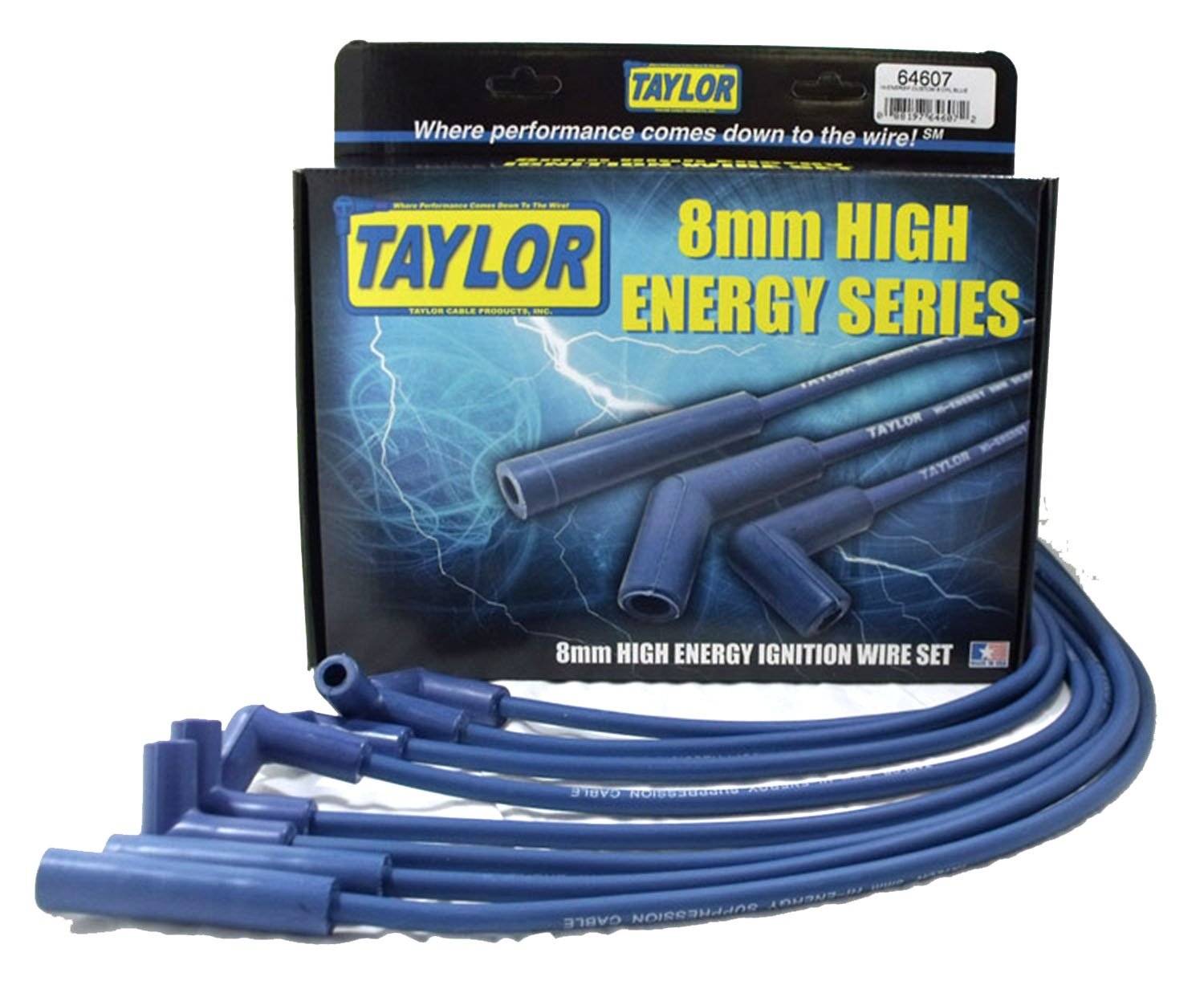 Taylor Cable 64607 Hi-Energy Spark Plug Wire Set
