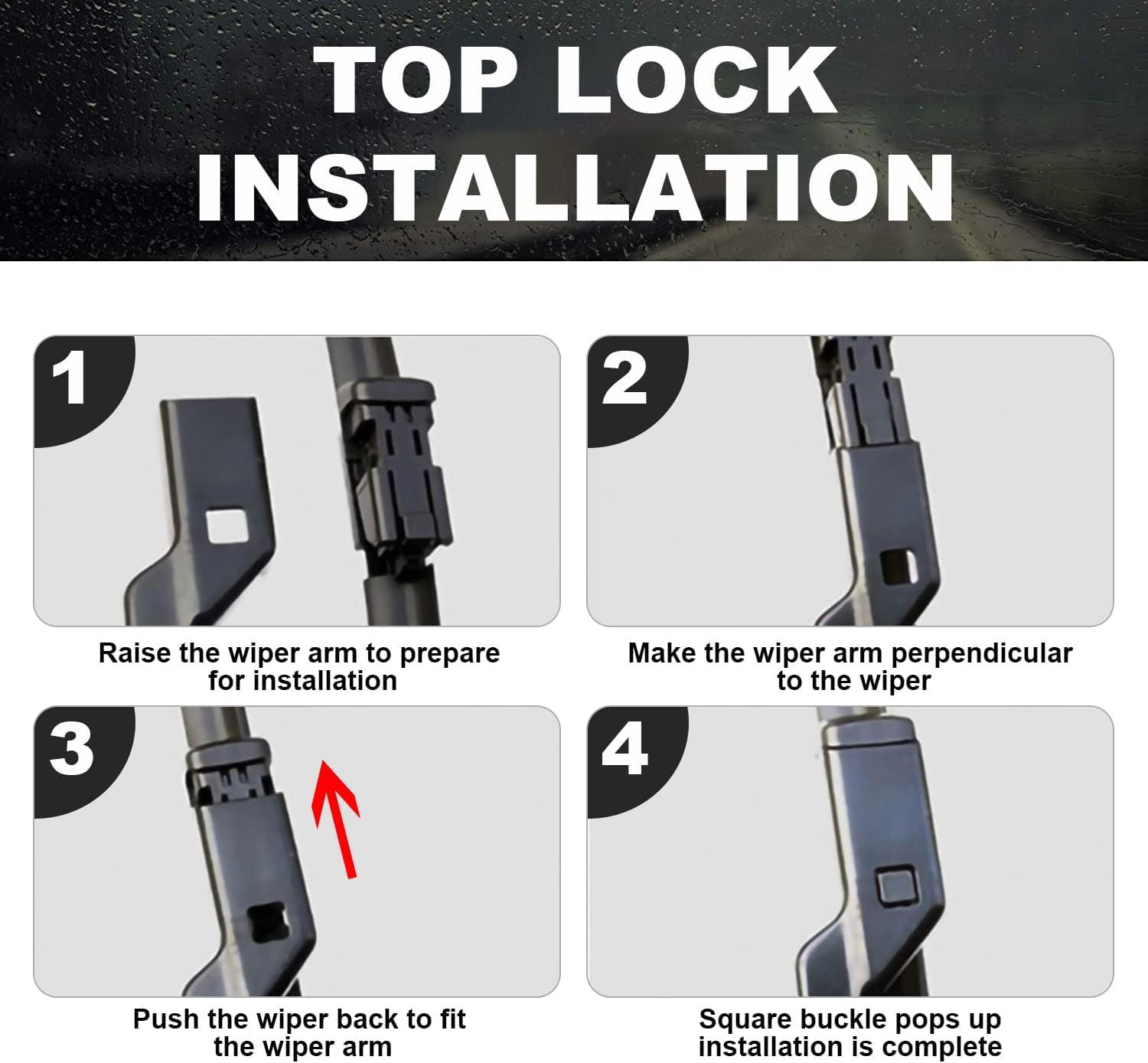 24''+18''+14'' Oem Wiper Blades For 2017-2021 Mazda Cx5 Cx9 Cx-5 Cx-9, Original Equipment Windshield Window Wiper Blades Set (Pa