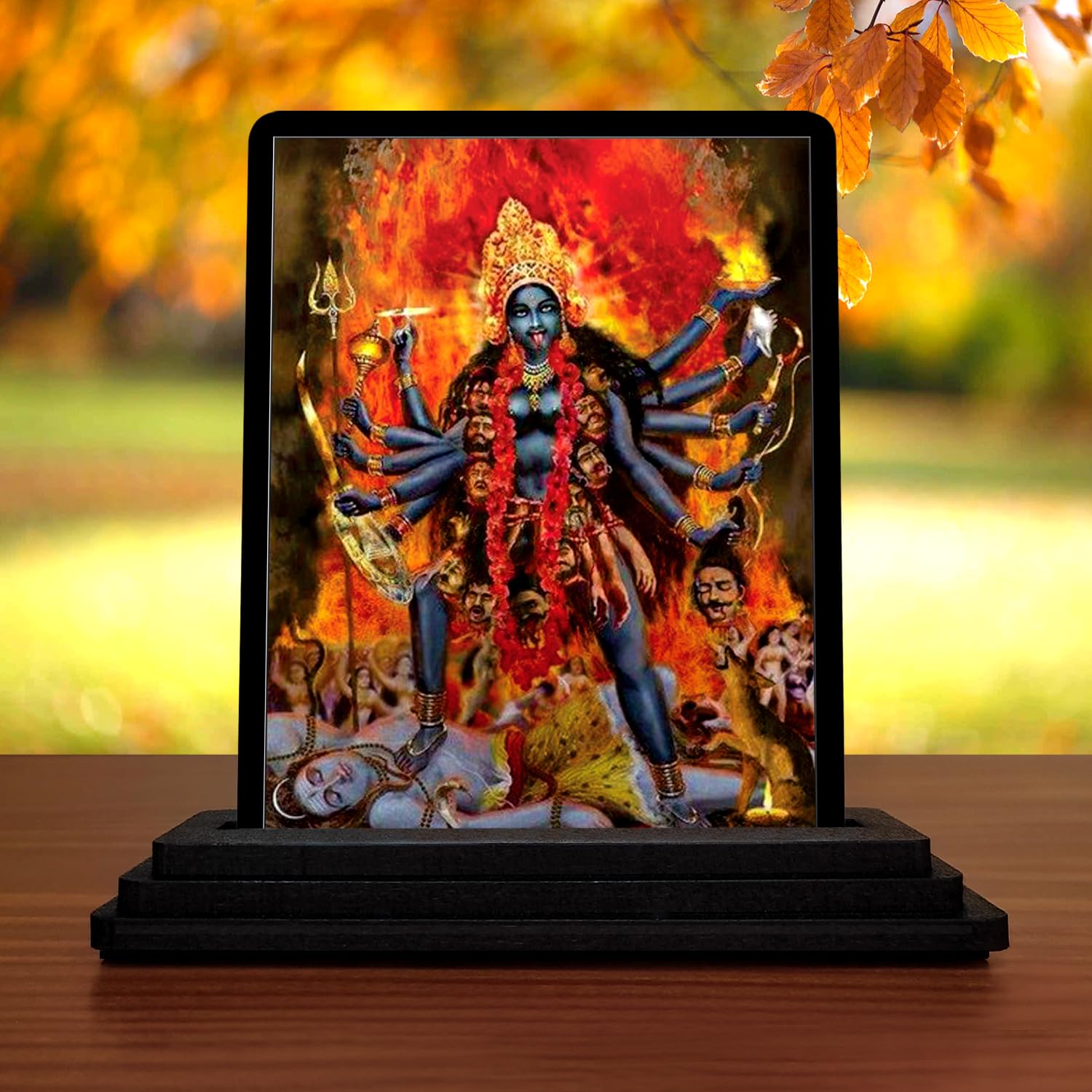 Tinywalk Kali Maa 1433 Car Dashboard Idols Figurine Showpiece|For Temples|For Home|All Purpose