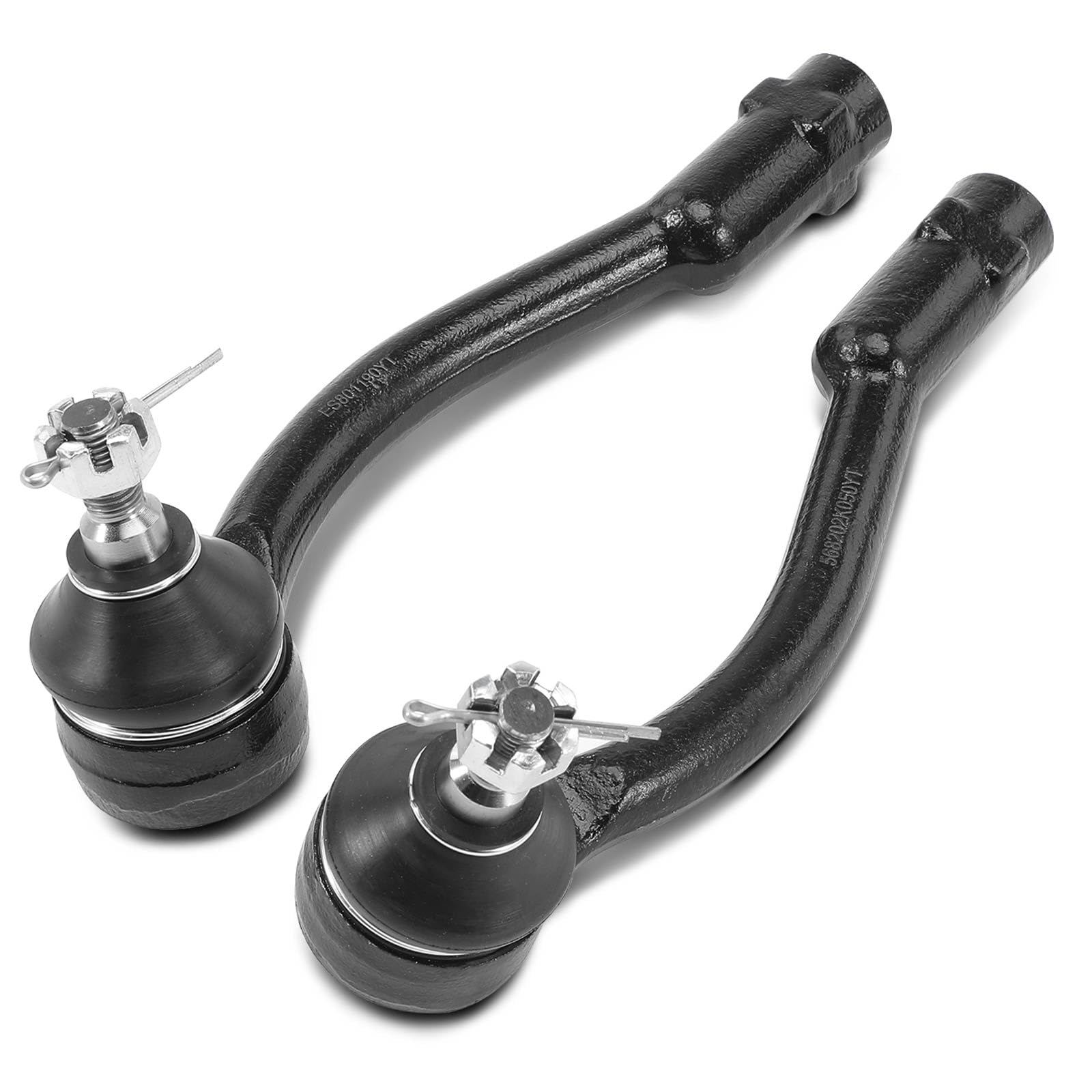 A-Premium 2 X Front Outer Tie Rod Ends, Compatible With Kia Soul 2010 2011 2012 2013