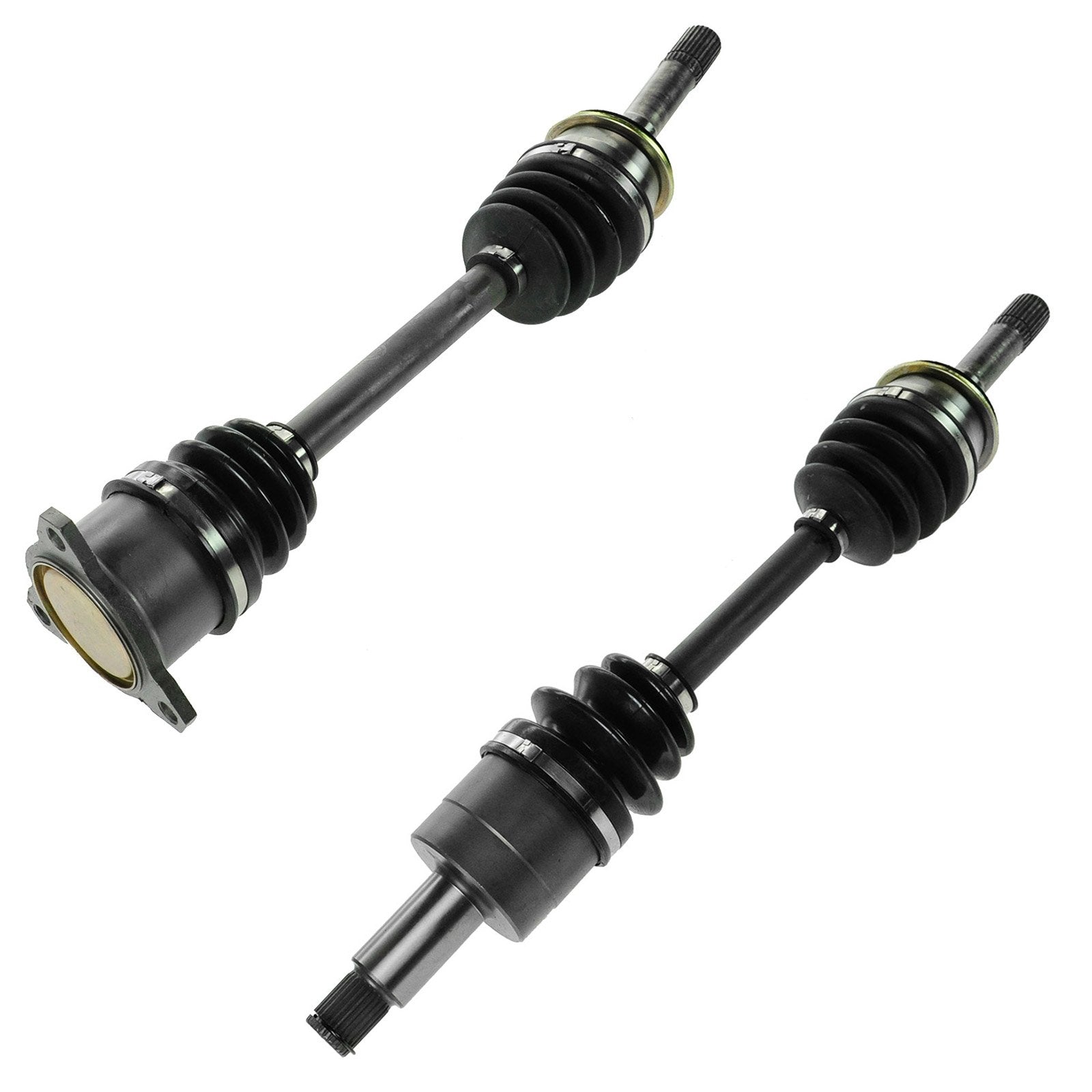 Trq Front Cv Axle Shaft Assembly Set Compatible With 1999-2004 Chevrolet Tracker 1999-2005 Suzuki Grand Vitara Vitara 2002-2003