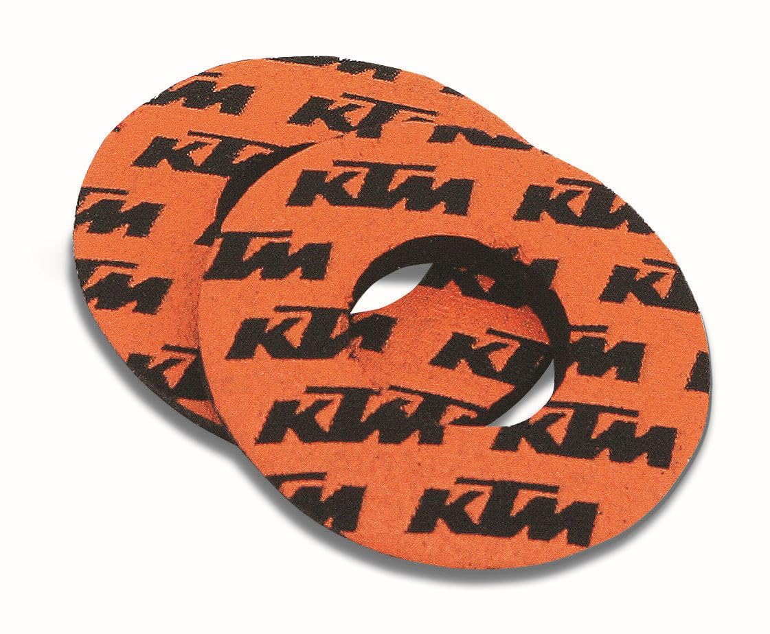 Genuine Ktm Orange Donut Grip Set, U6951716 For 50, 65, 85, 200, 250, 300, 350, 450, 500 Models