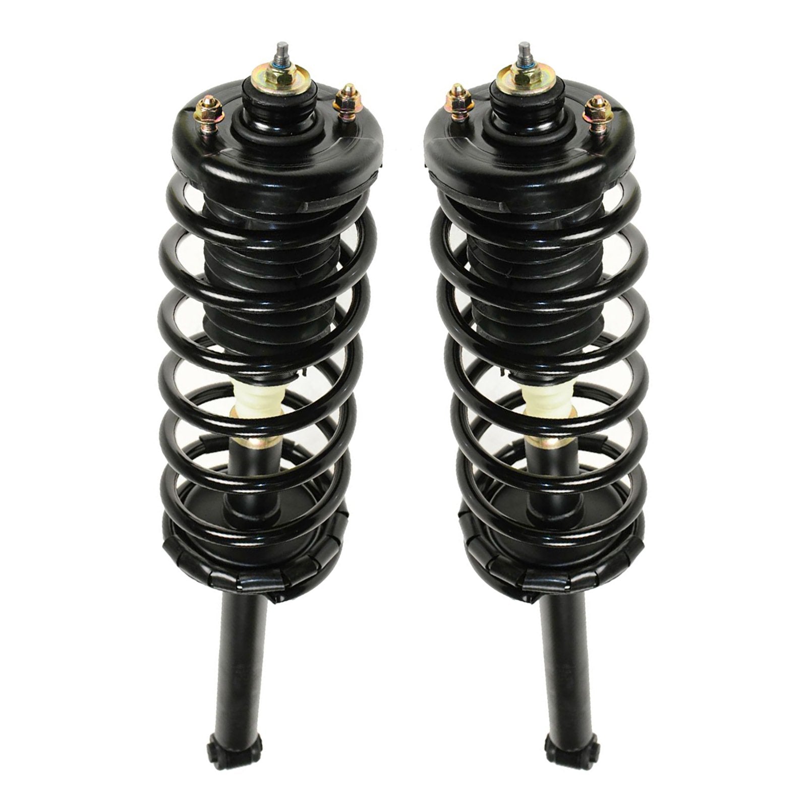 Trq Rear Strut & Coil Spring Assembly Set Driver & Passenger Sides Compatible With 98-02 Honda Accord