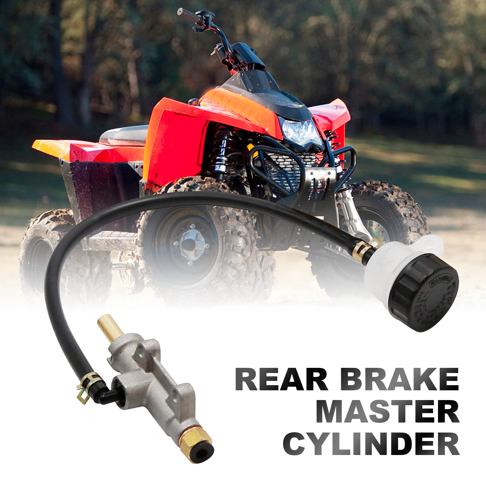 Rear Foot Brake Master Cylinder Assembly Replacement for Polaris Sportsman 400 450 500 570 800 OEM# 1910301 1910311 1910791 1910