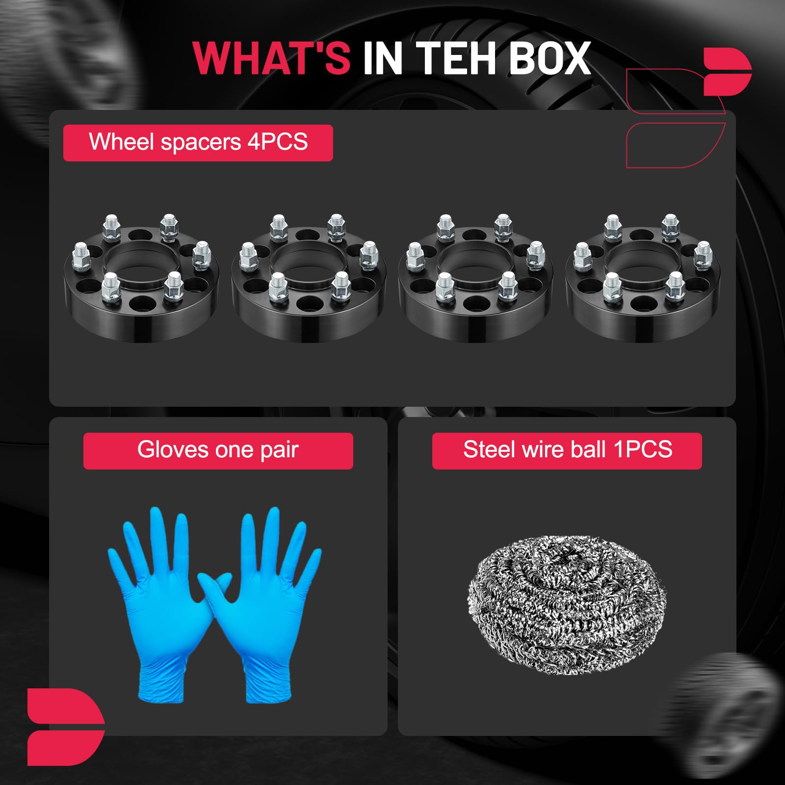 BDFHYK 6x135mm Wheel Spacers, 1.5 inch Hubcentric Wheel Spacer Compatible with F150 Expedition Lobo 2015-2022,Forged 6 Lug Wheel