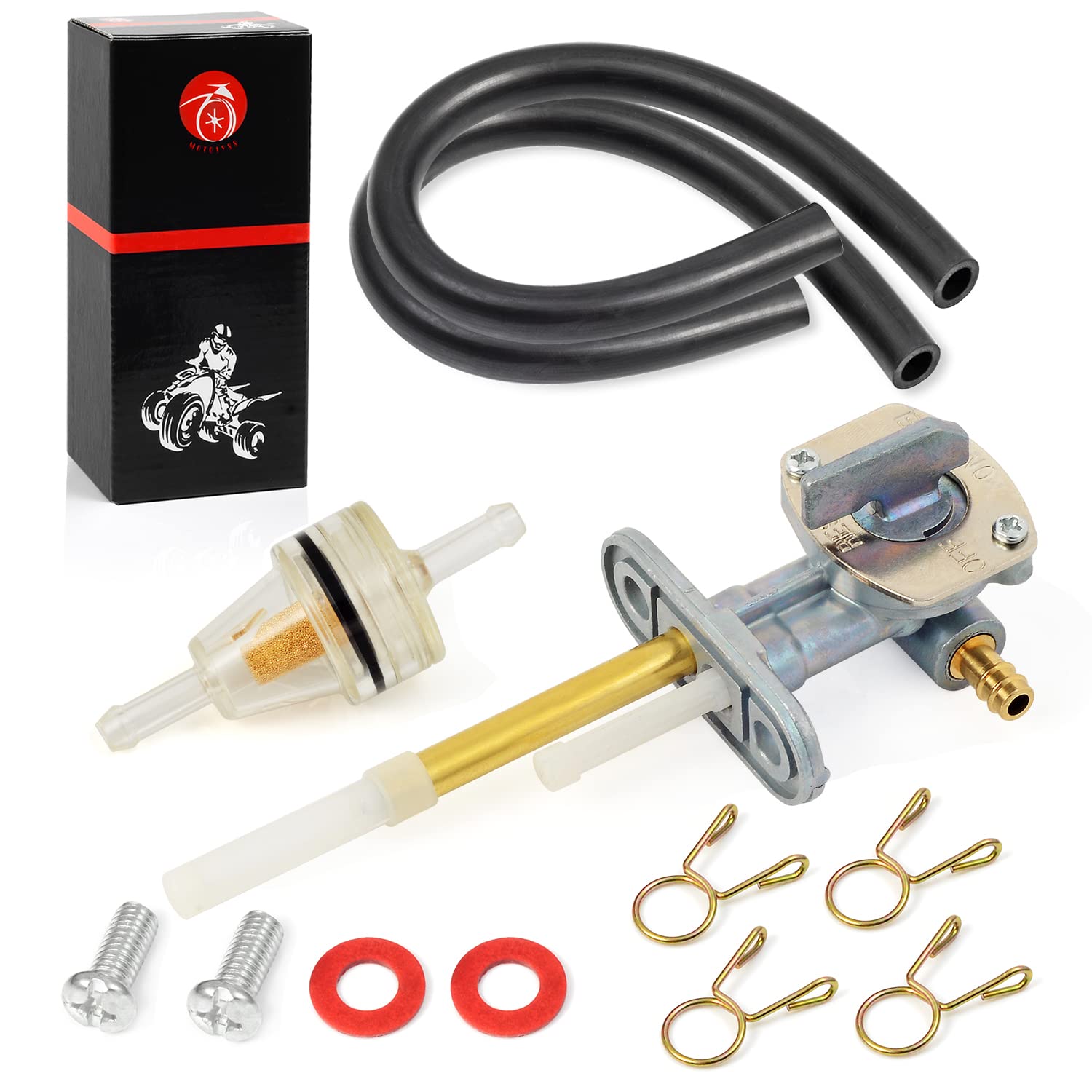 Fuel Valve Petcock Kit For Yamaha Ttr90 Tt-R90 Ttr 90 E 2000-2007 5Hn-24500-01-00