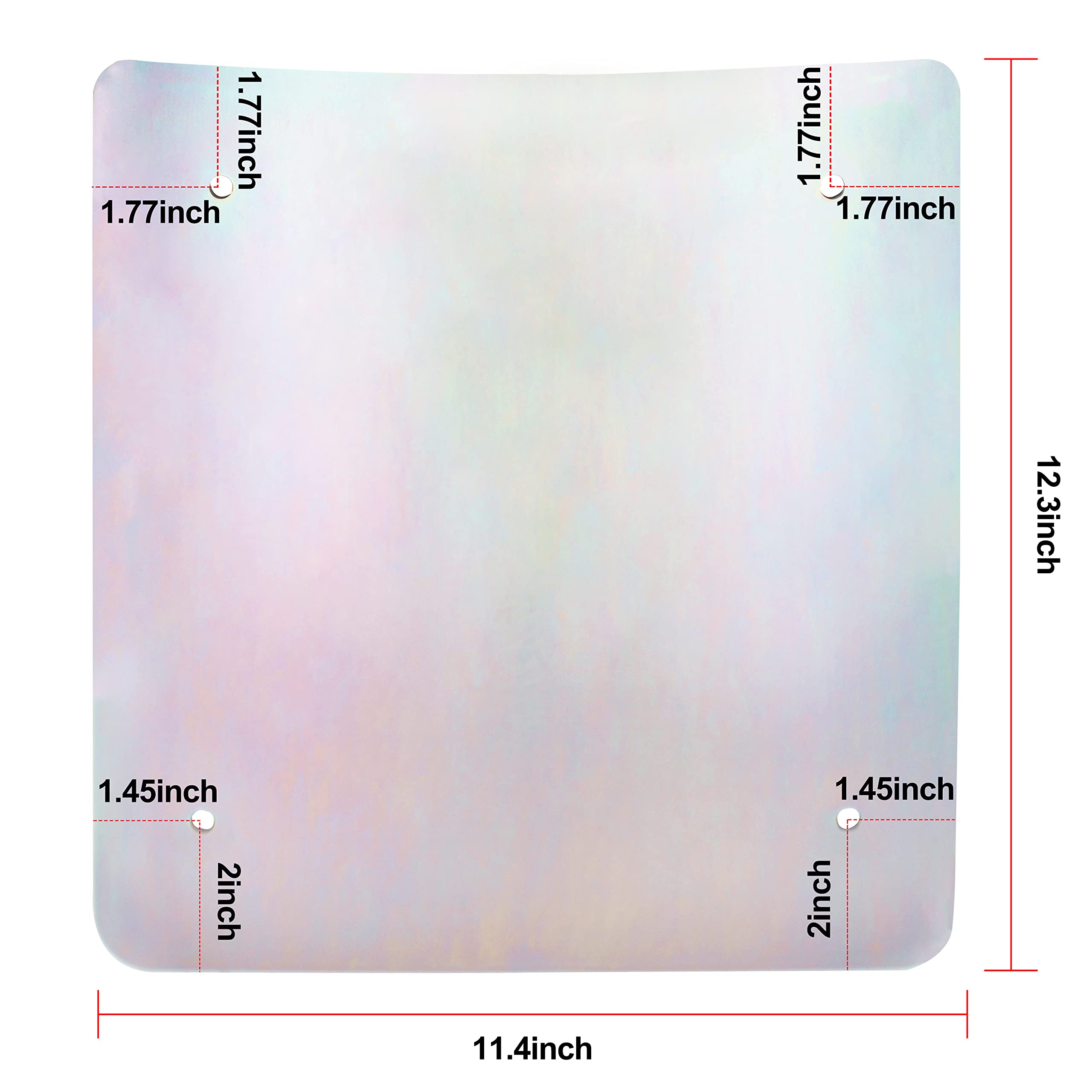 Laser Cut Inner Base Reinforement Metal Plate 2mm Thick Replacement for 2014+ Harley Touring Rushmore Chopped King Tour Pak Razo