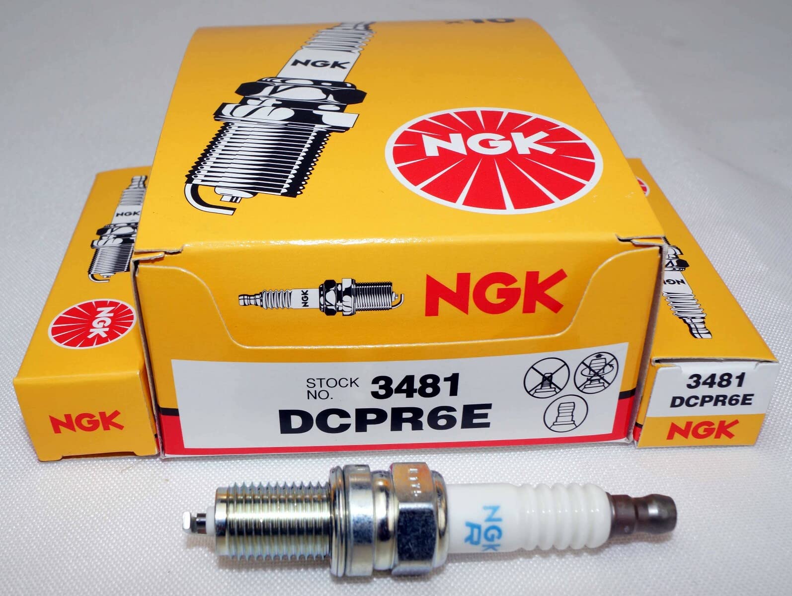 Ngk Spark Plugs 3481 Dcpr6E Plug Bx/10