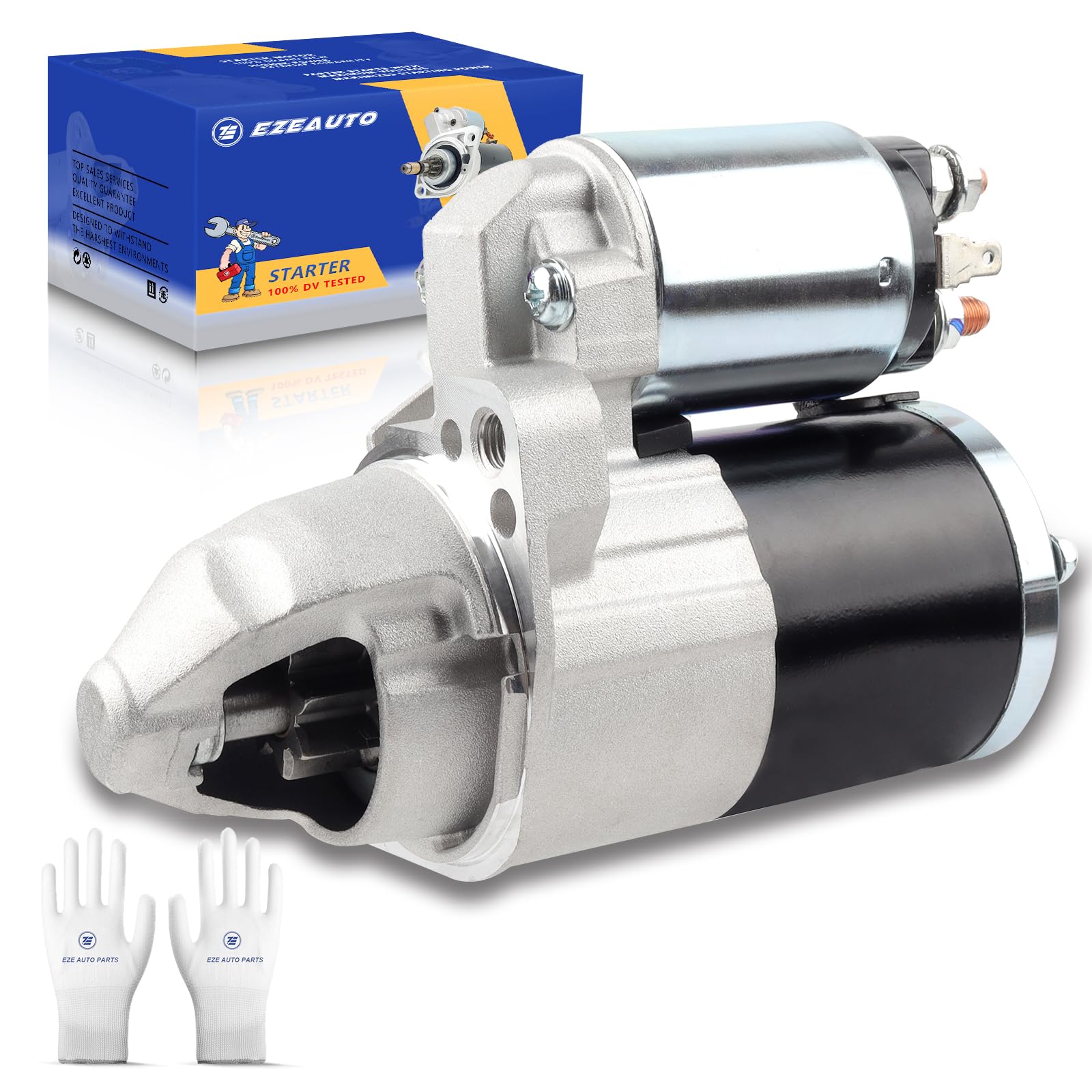 Ezexpreze 17994 Starter Compatible with Chrysler Sebring 2.4L 07-10 Dodge Avenger 2.4 08-10 Caliber 1.8L 2.0L 2.4 07-12 Journey 