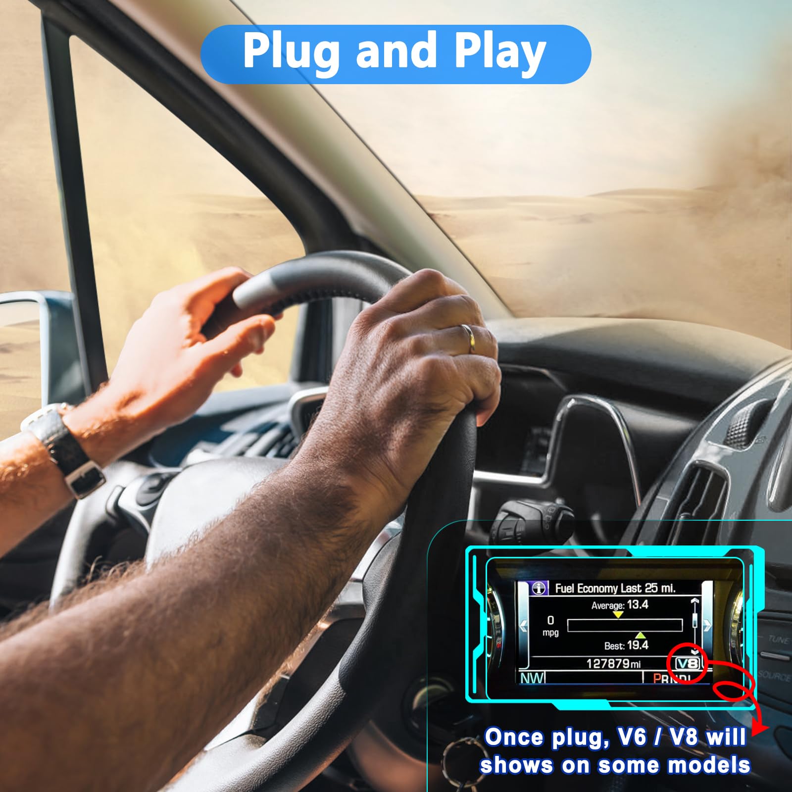 Afm/Dfm Disabler, Disable Active Fule Management, Compatible With Gm V6 V8 Engines Afm Disabler 5.3 Silverado (Chevy Gmc Sierra