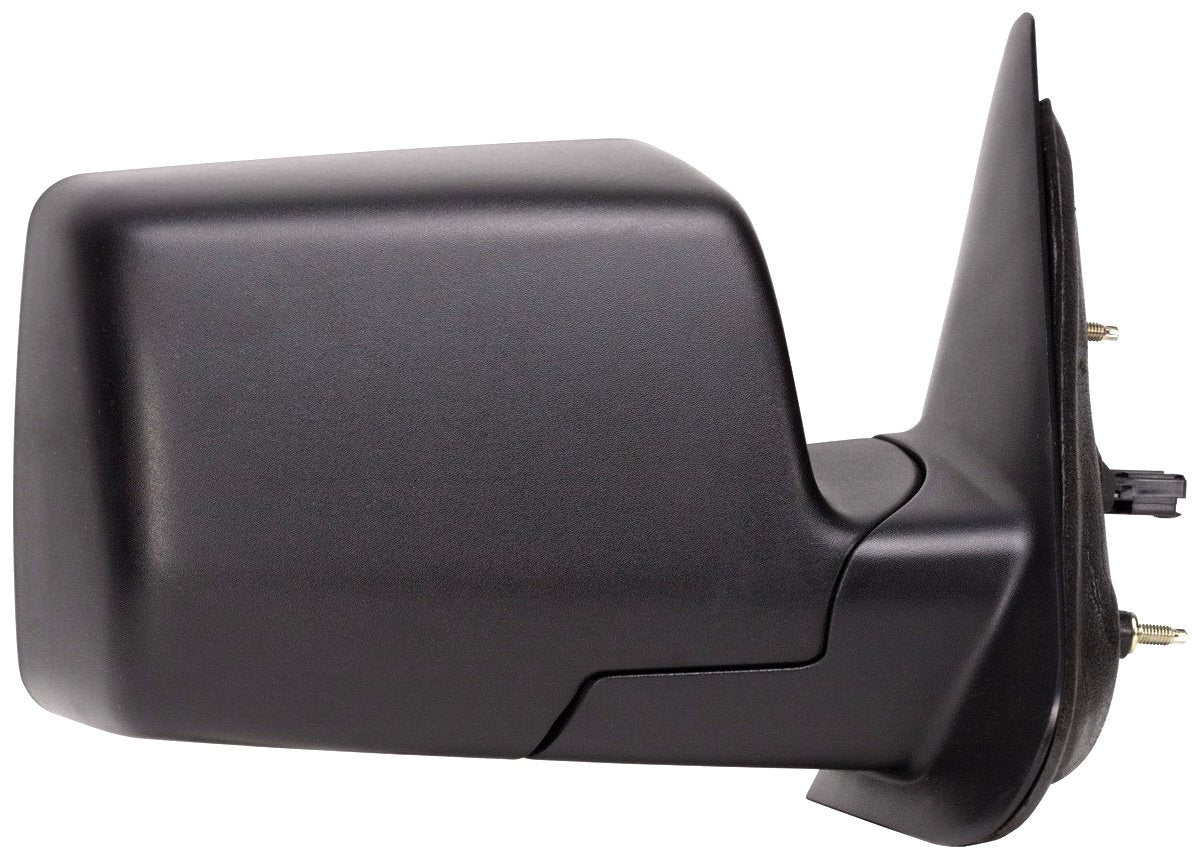 Fit System Passenger Side Mirror for Ford Ranger, textured black, foldaway, Power