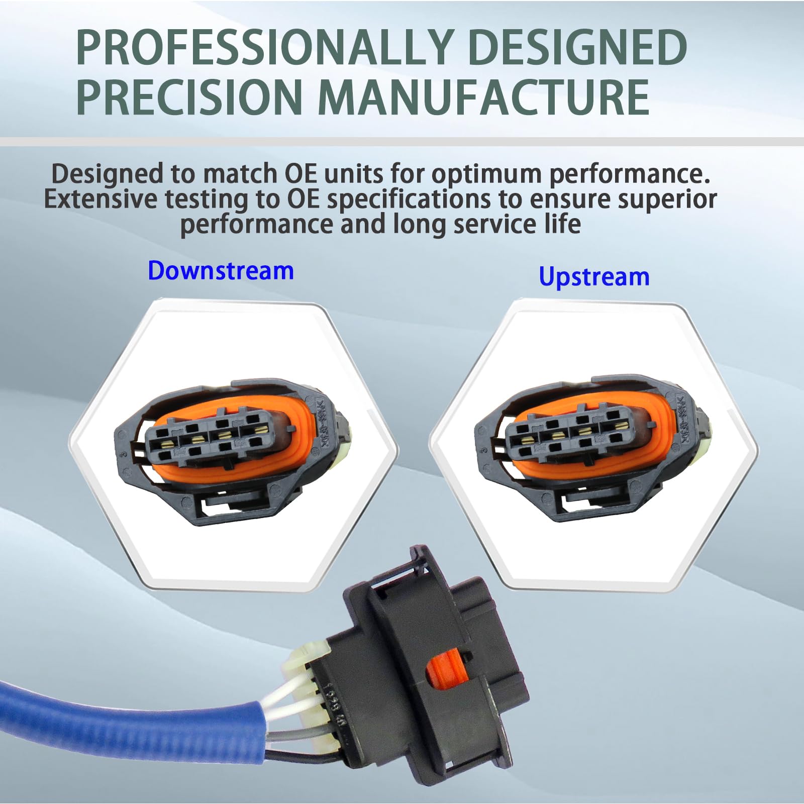 ChawYI 2PCS Oxygen O2 Sensor Upstream and Downstream fit for Chevy Cruze 1.8L 2011 2012 2013 2014 2015, Cruze Limited 1.8L 2016,