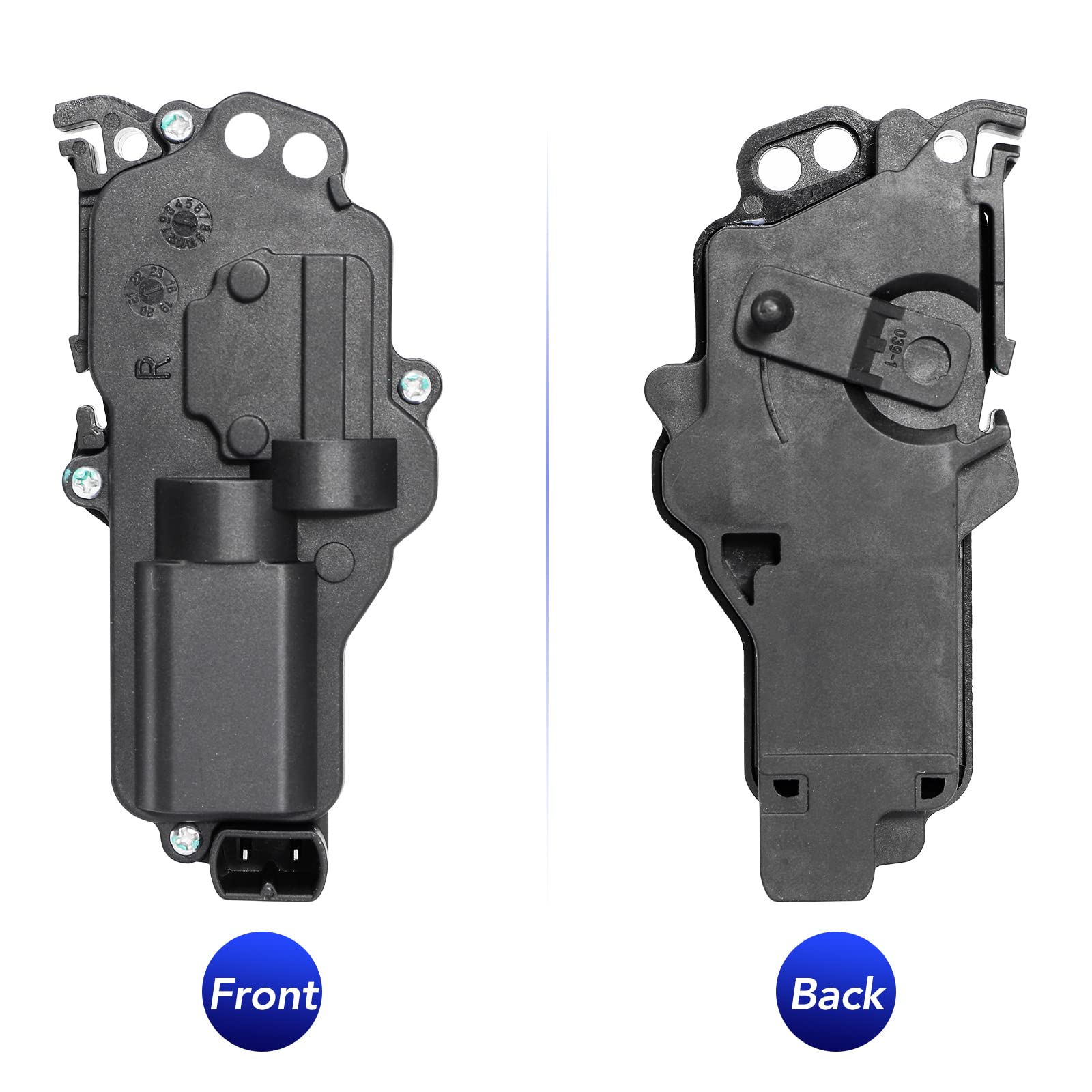 Power Door Lock Actuator Front Rear Driver & Passenger Side Replacement For Ford Excursion Expedition F150 F250 F350 F450 Ranger Taurus Mazda B2300 B2500 B3000 B4000 Mercury, 746-148 746-149