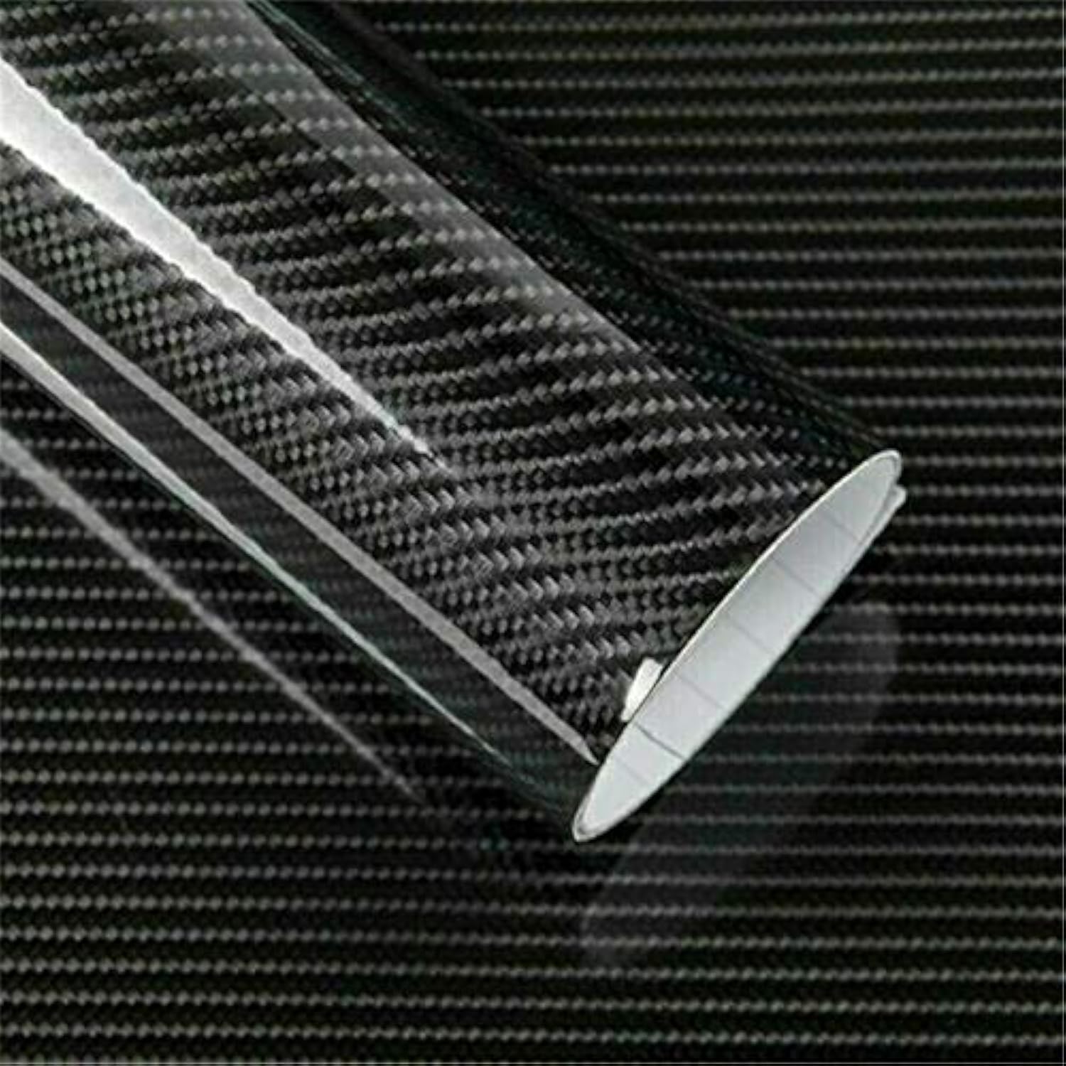 MACHSWON 5D Car Carbon Fiber Vinyl Wrap Roll, Self-Adhesive Film Sticker for Cars and Motorcycles, Interior/Exterior DIY Decorat