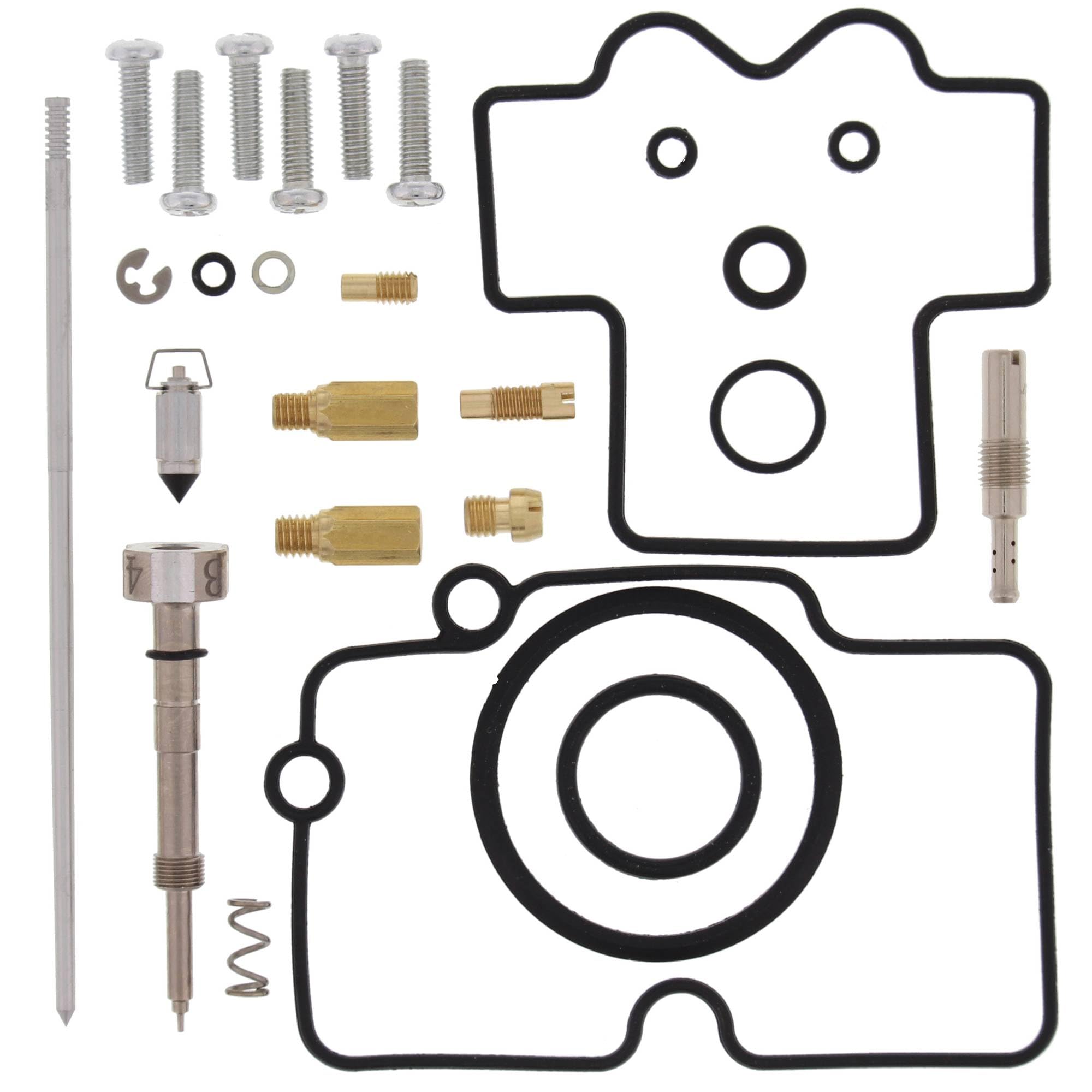 All Balls Racing 26-1455 Carburetor Rebuild Kit Compatible With/Replacement For Kawasaki KX250F 2007-2010