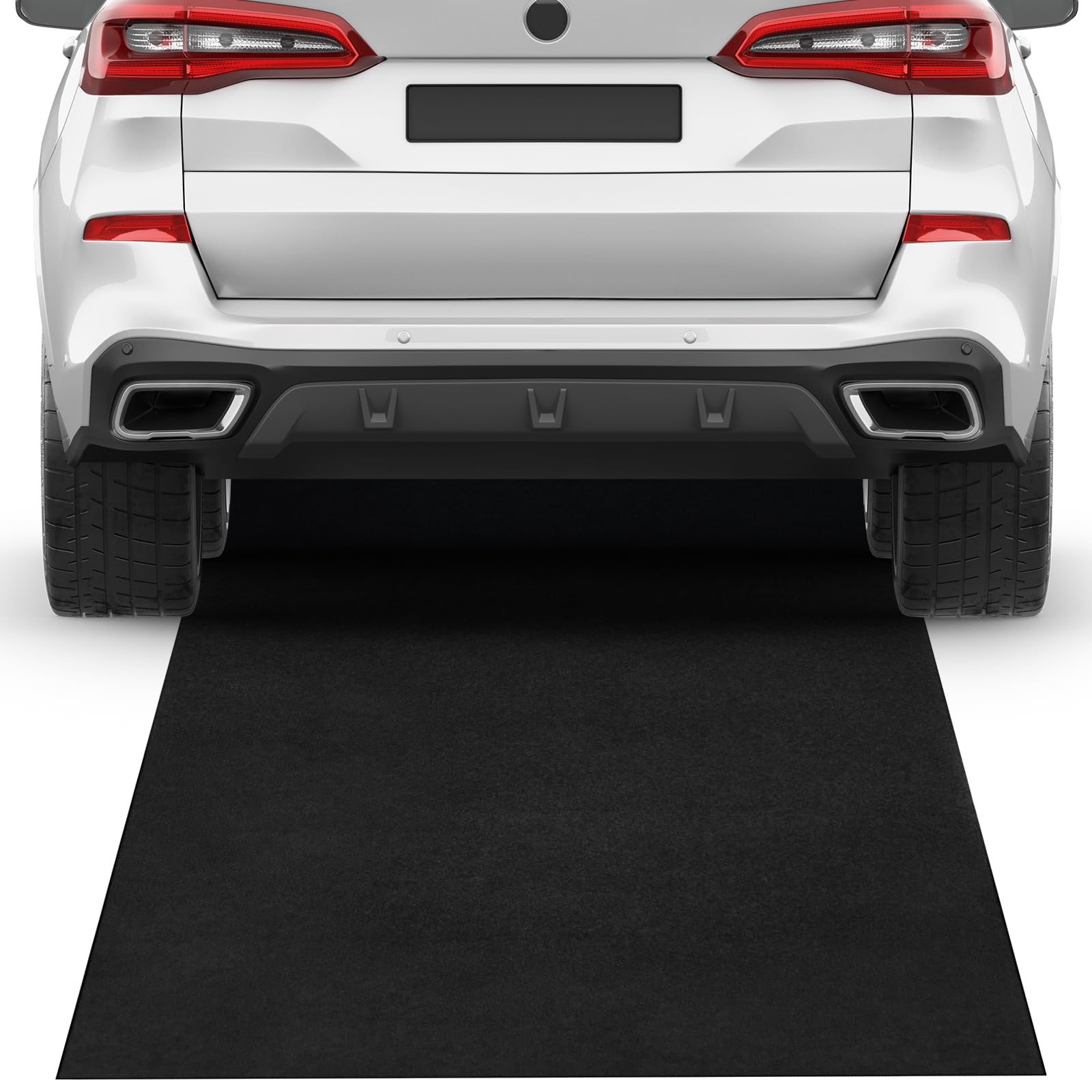 Oil Spill Mat (36'' X 60'') - XL Garage Oil Drip Mat for Driveway - Additional Insurance to Prevent Oil Drain Pan Spills - Reusa