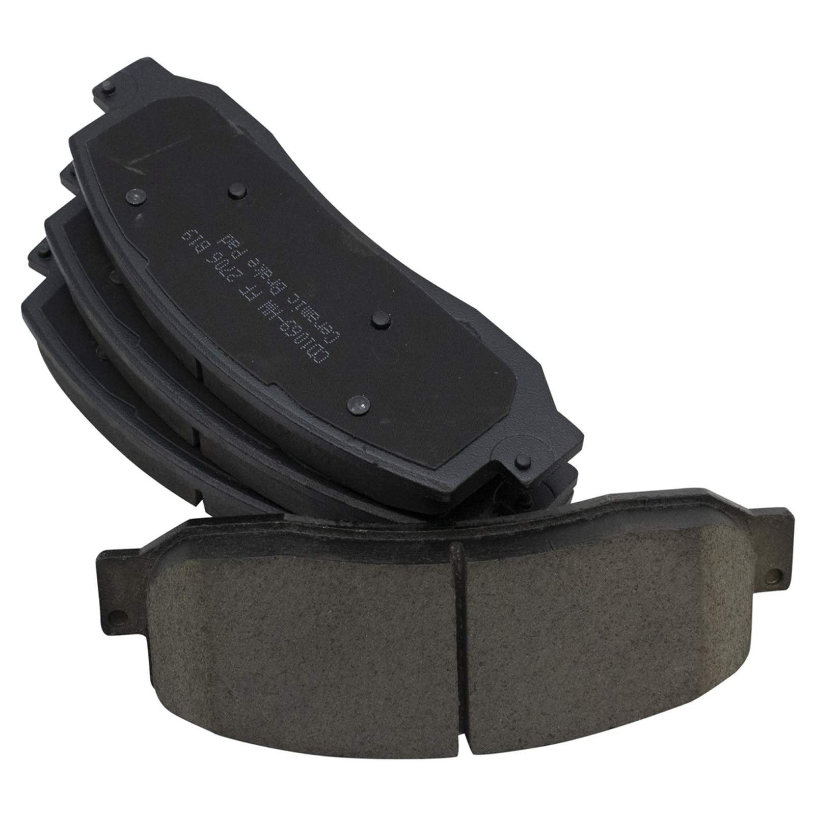 Trq Front Brake Pad & Rotor Kit Brake Pads Brake Rotor Ceramic Compatible With 2005-2012 Ford F-350 Super Duty