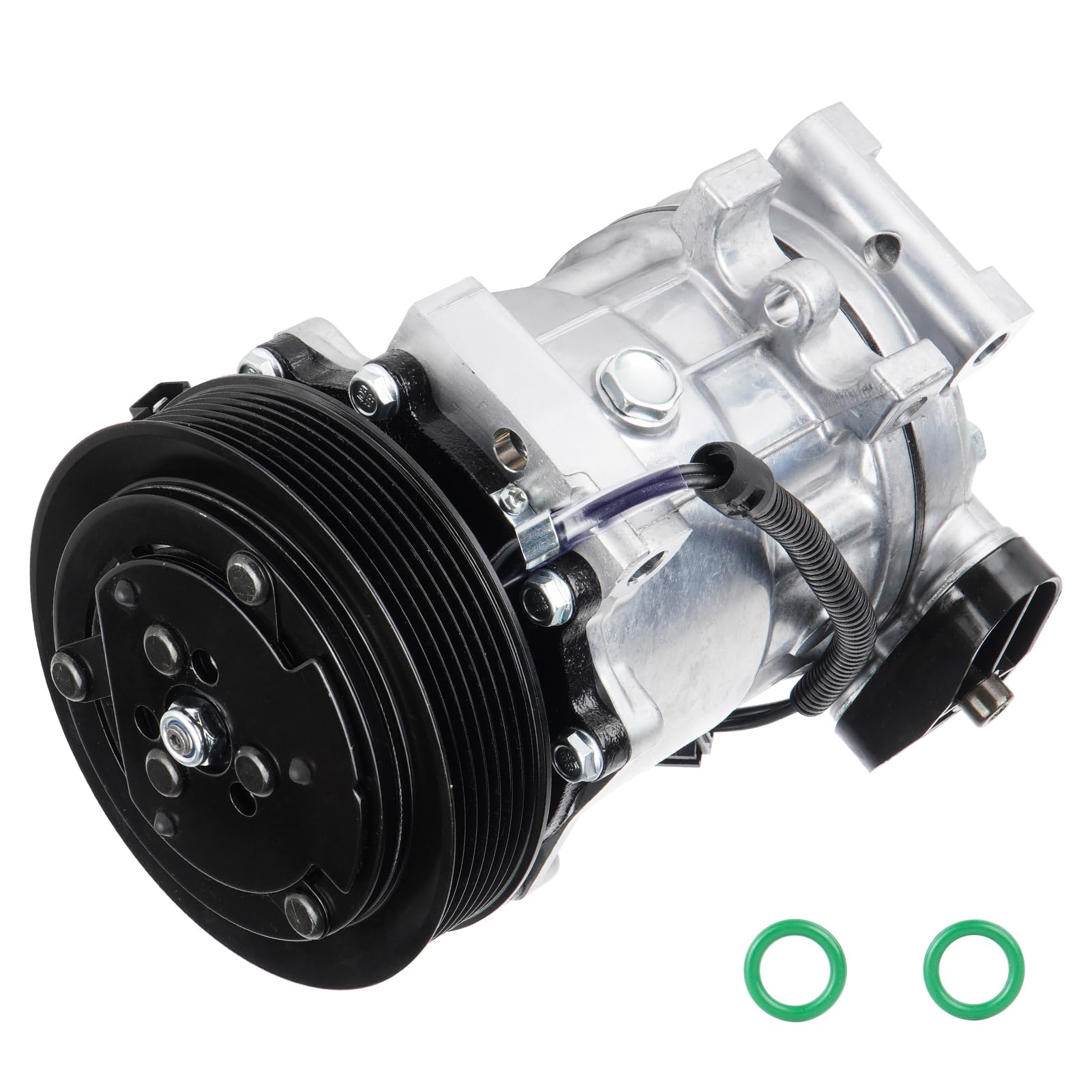 AC Compressor with Clutch for Dodge Dakota 1996-2001, Durango 1998-2001, Ramcharger 5.2L 5.9L 1999-2001 & 5.9L 1994-1996, 1996-2