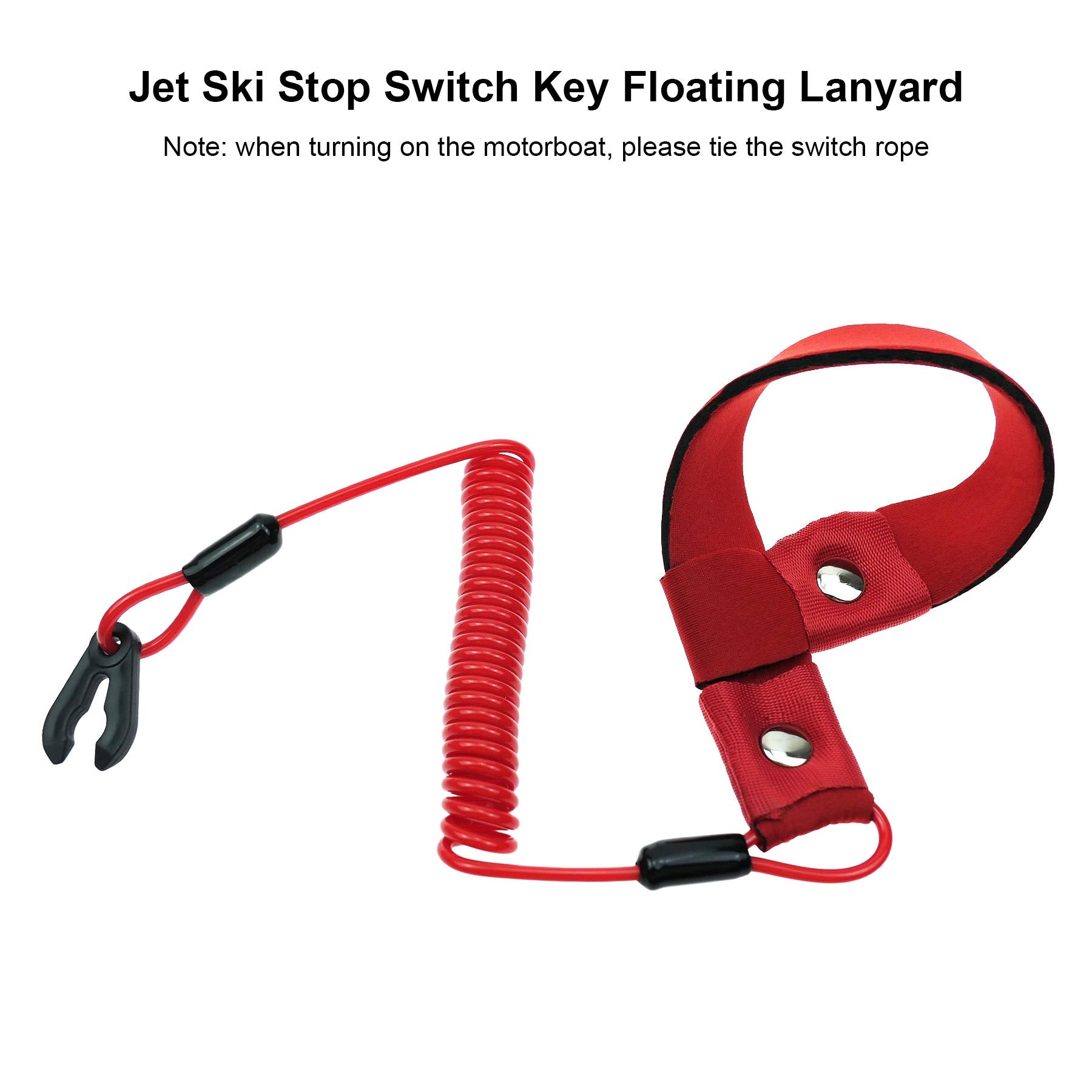 Start Stop Kill Safety Lanyard Fits for Yamaha Jet Ski WaveRunner WaveVenture WaveRaider WaveJammer WaveBlaster FX140 Replace EW
