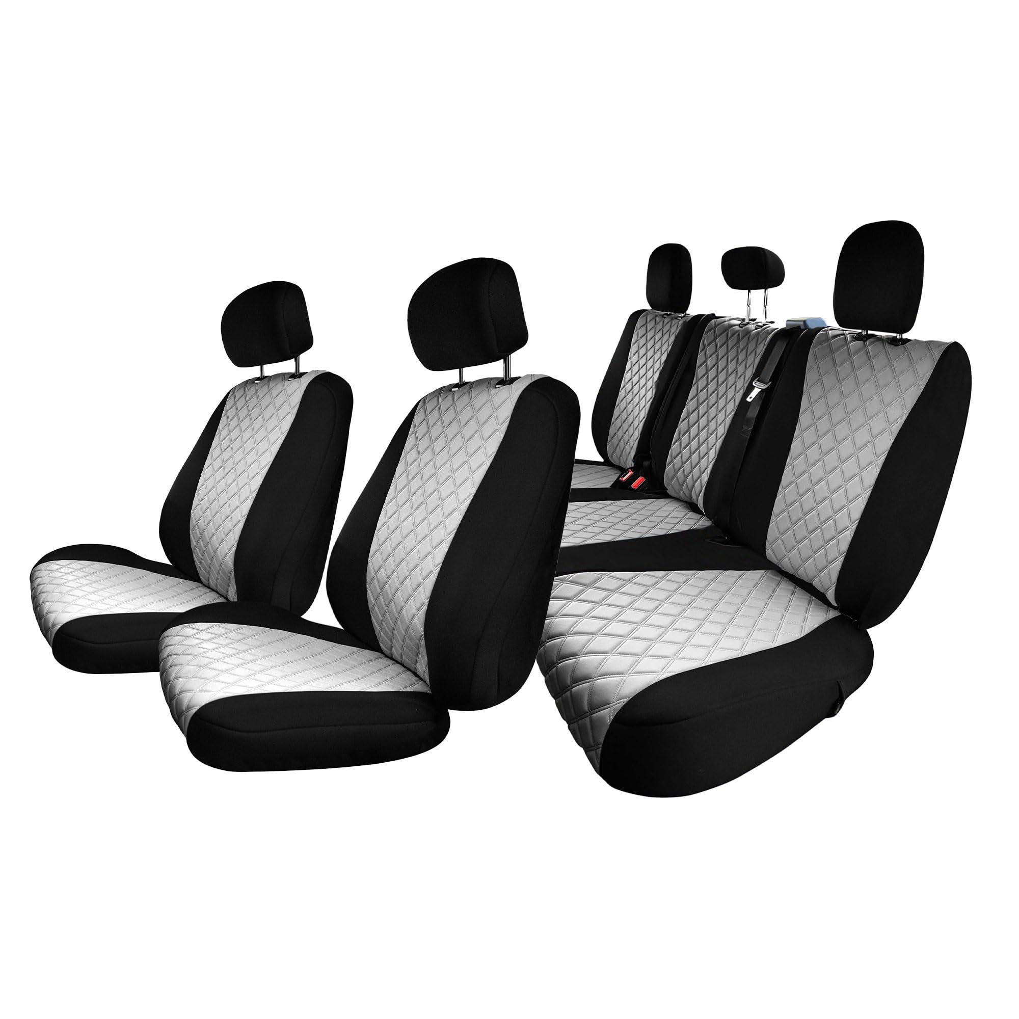 FH GROUP Custom Fit Seat Covers for 20212023 Ford F150 XLT|Lariat|Raptor with Neosupreme Water Resistant Automotive Seat Covers