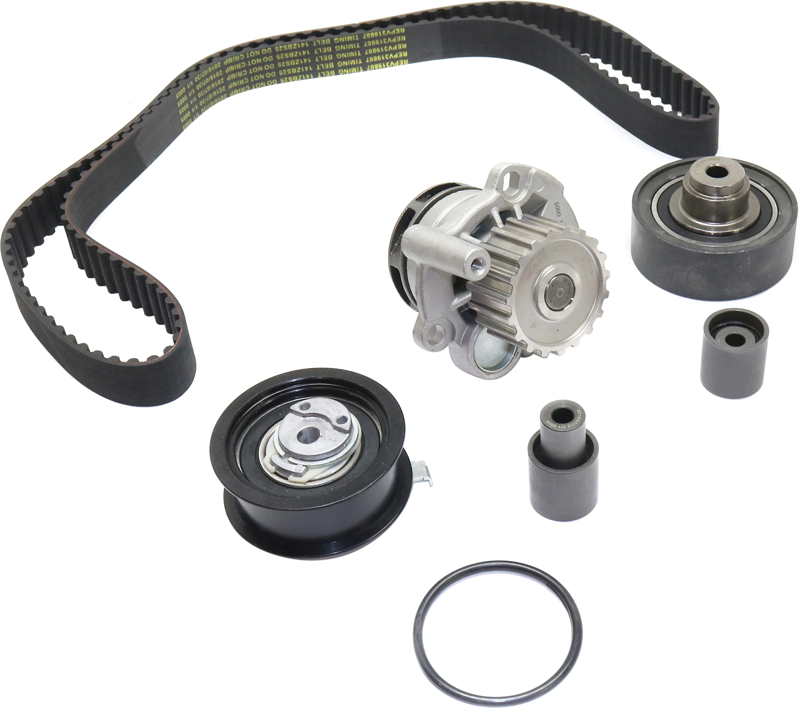 Garage-Pro Timing Belt Kit W/Belt Idlers & Tensioner, Water Pump (w/Impeller & Gasket) fits 1.9L Replacement for Volkswagen Jett