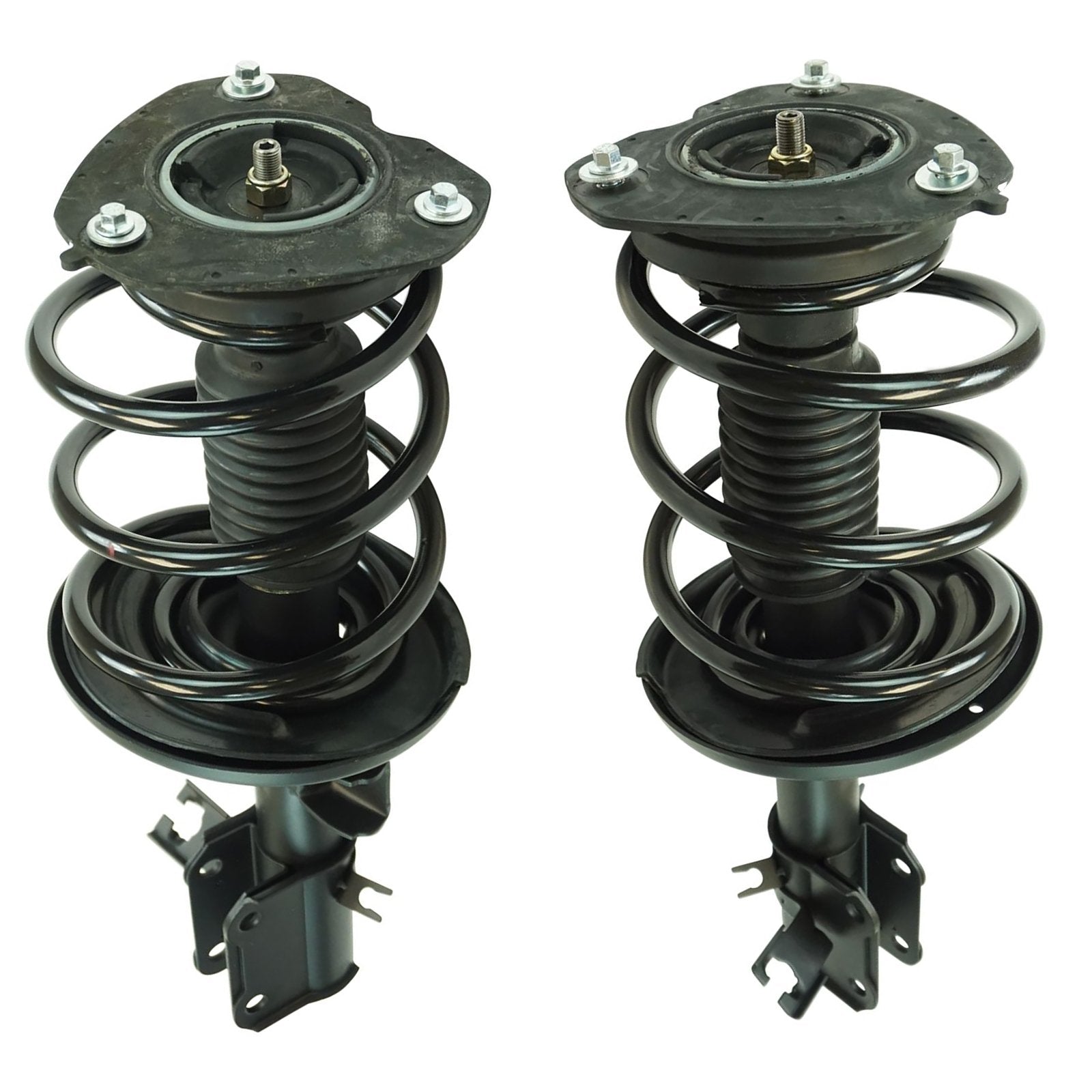 Trq Front Strut & Coil Spring Assembly Set Driver & Passenger Sides Compatible With 09-14 Nissan Maxima