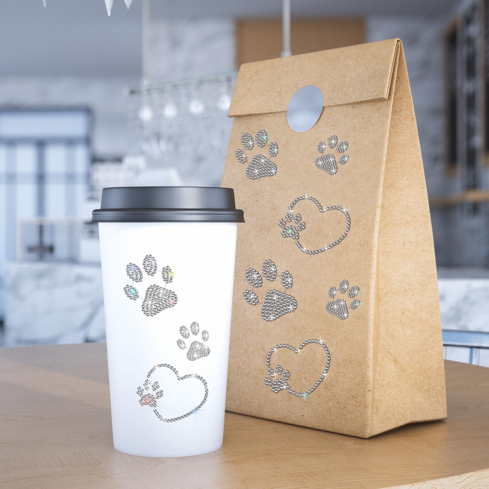 Epakh 76 Pcs Glitter Rhinestone Cross Stickers Gold Bling Decals Crystal Self Adhesive Cross Stickers For Christian Jesus Easter