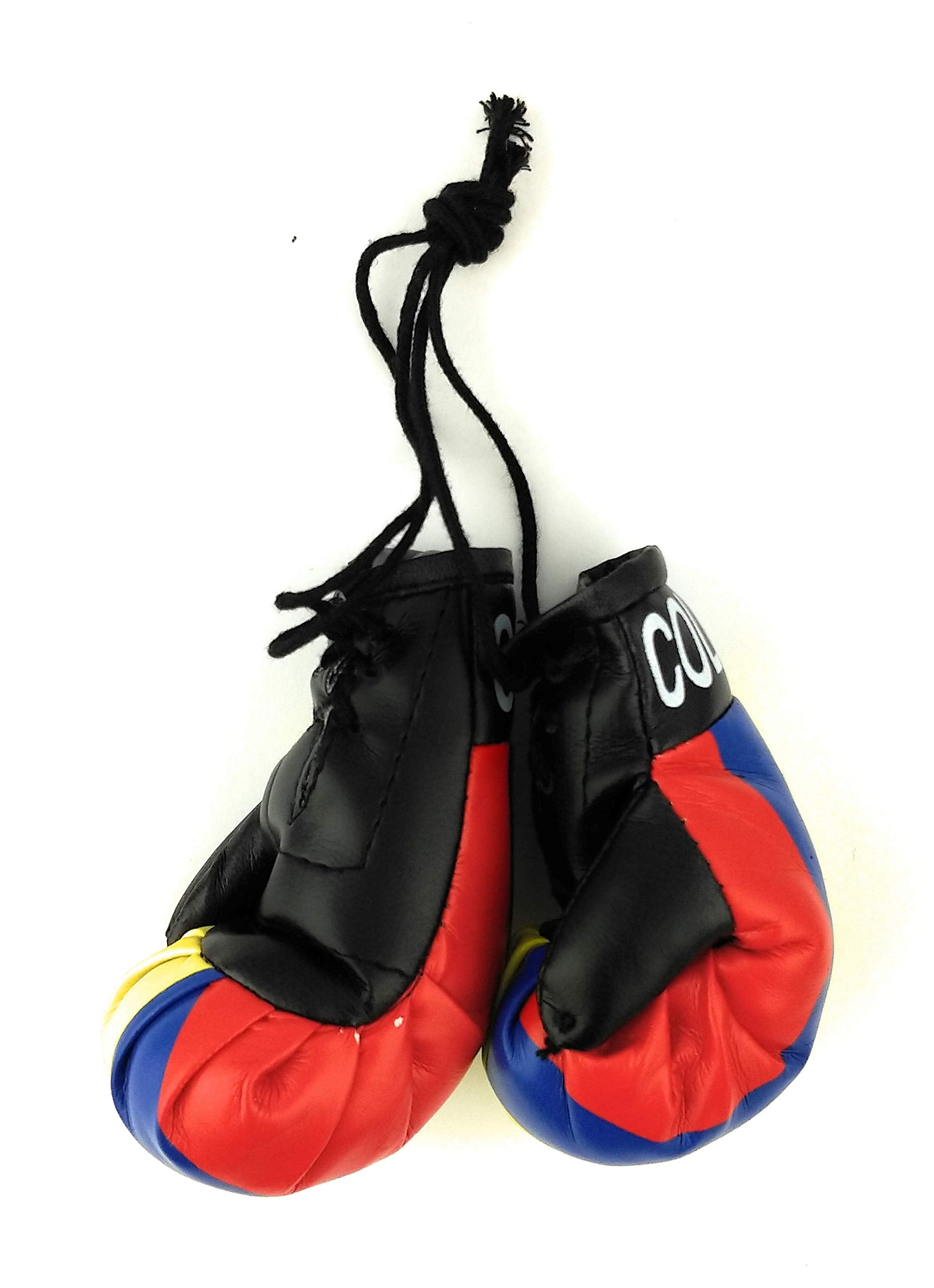 Red Hat Ent Hanging Car Mirror Mini Boxing Gloves (Colombia)