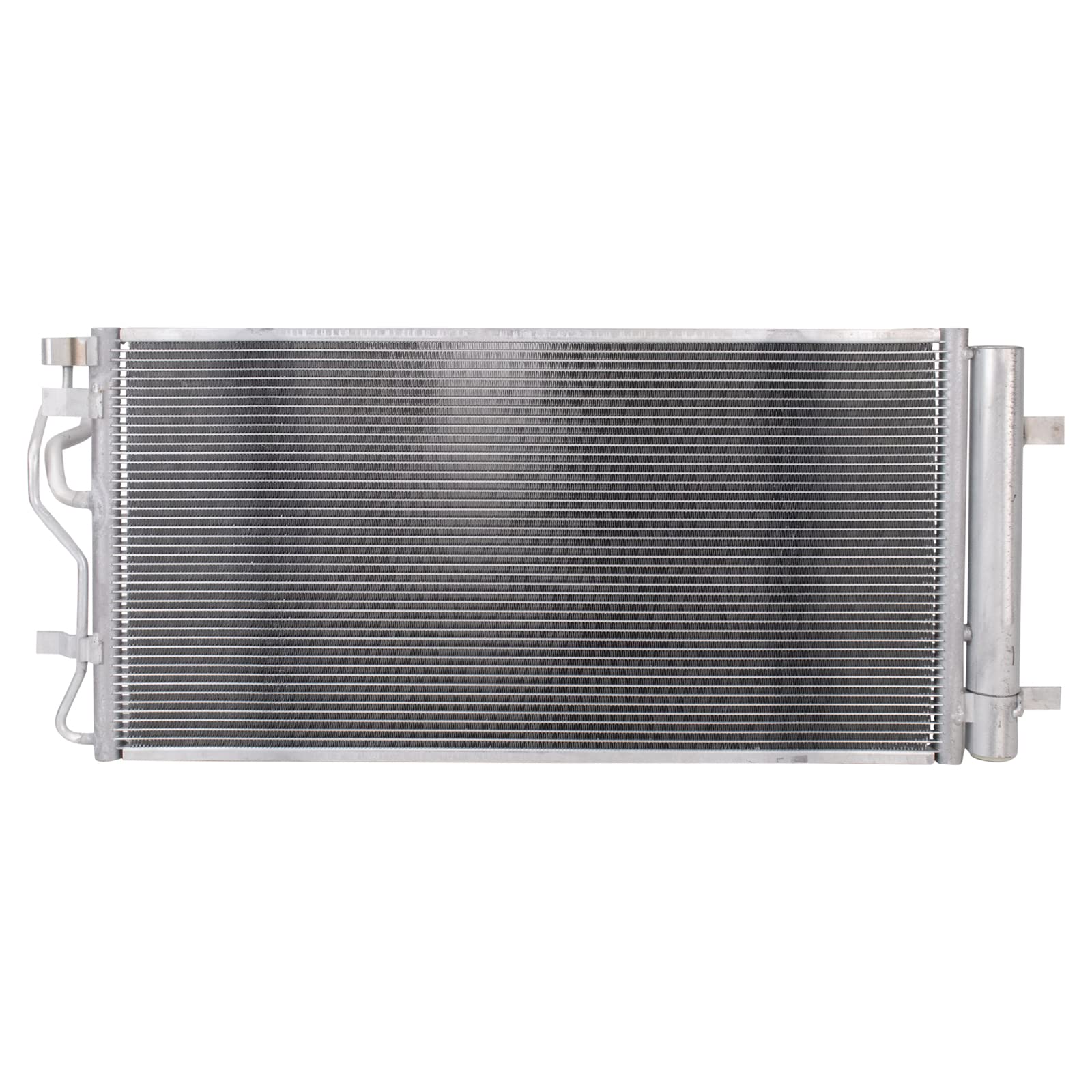 TRQ Air Conditioning A/C Condenser Receiver Drier Compatible with 2019-2021 Hyundai Veloster 2020-2021 Kia Soul HY3030178