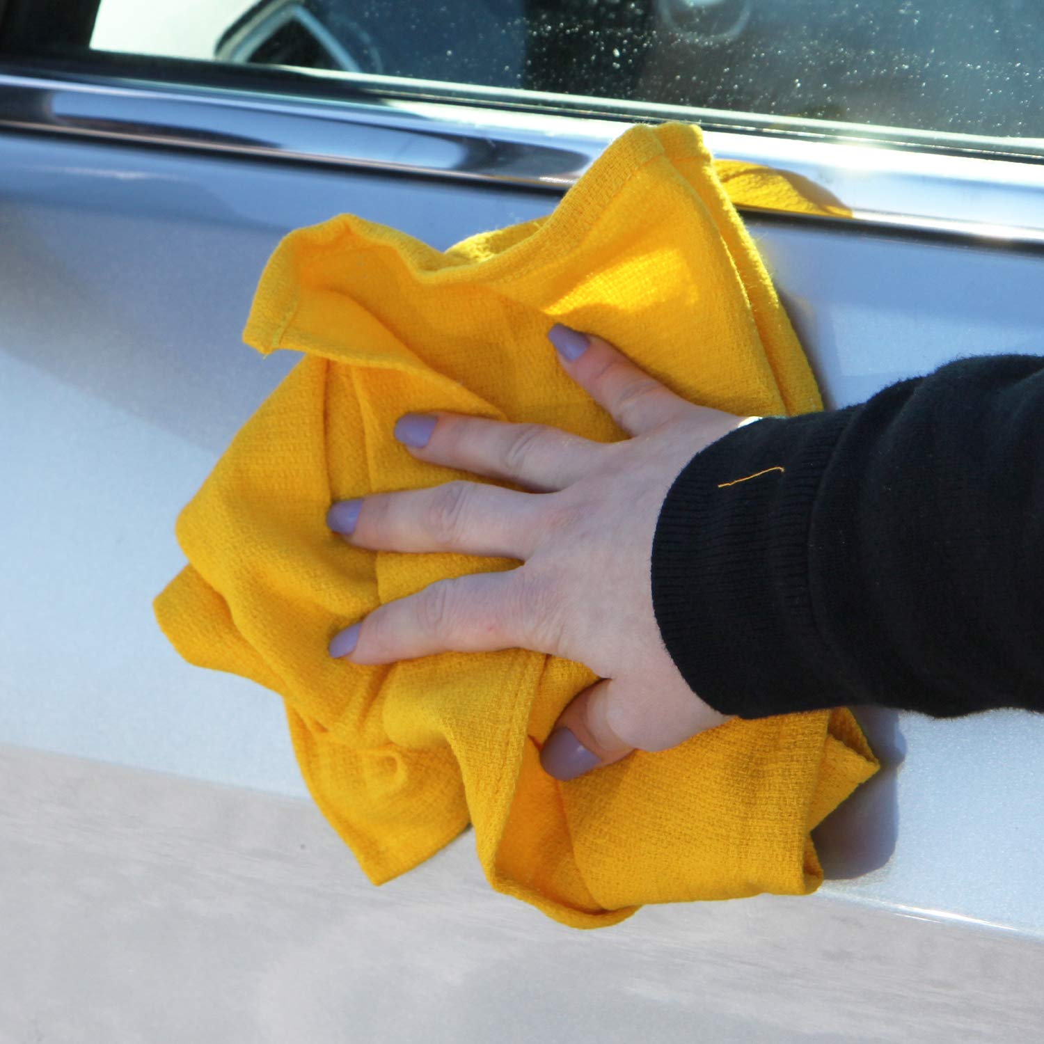 Arkwright Surgical Huck Towels - (Bulk Case Of 120) Lint Free & Highly Absorbent Pre-Treated Cotton Cleaning Cloths, Perfect For