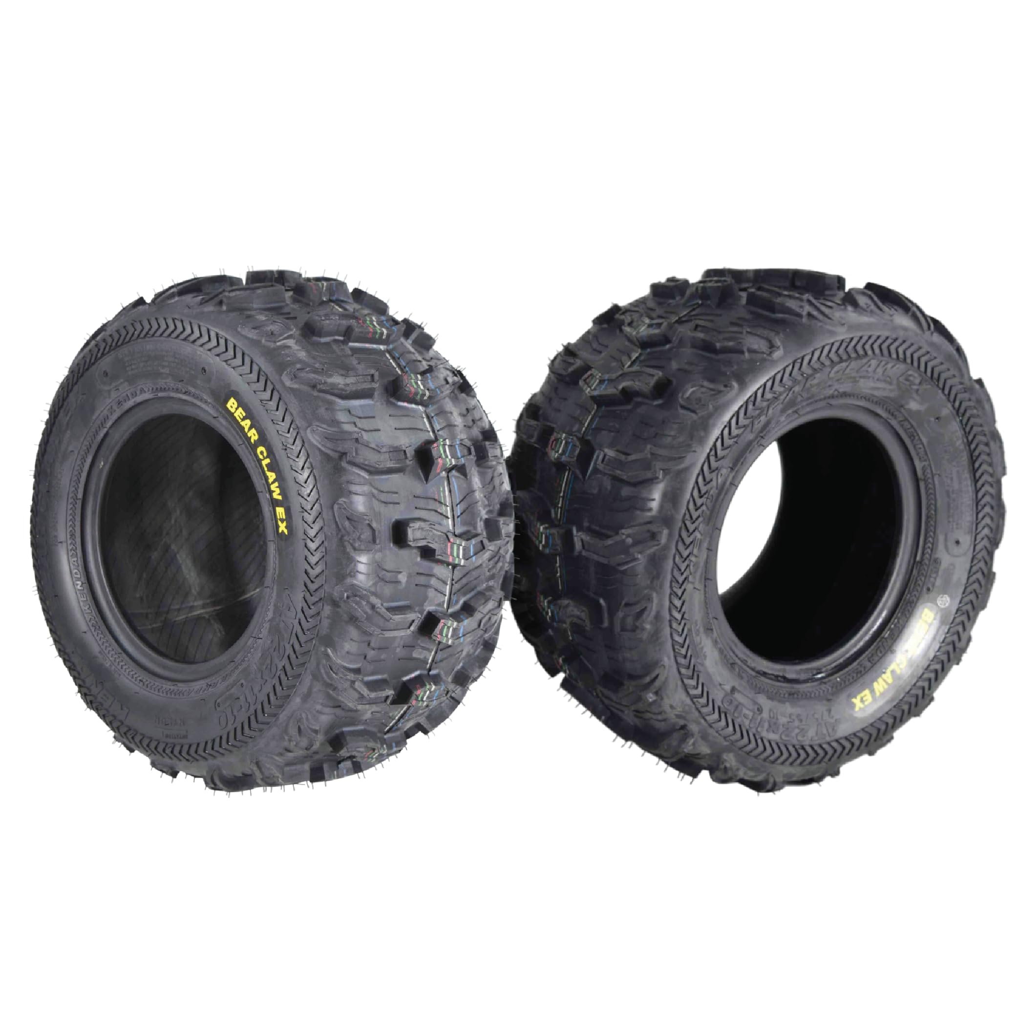 Kenda Bearclaw Ex K573-22X11-10 Rear Tires For All Terrain (Atv), Utv, And Side By Side (Sxs) Vehicles - 6-Ply - Bear Claw Ex 22