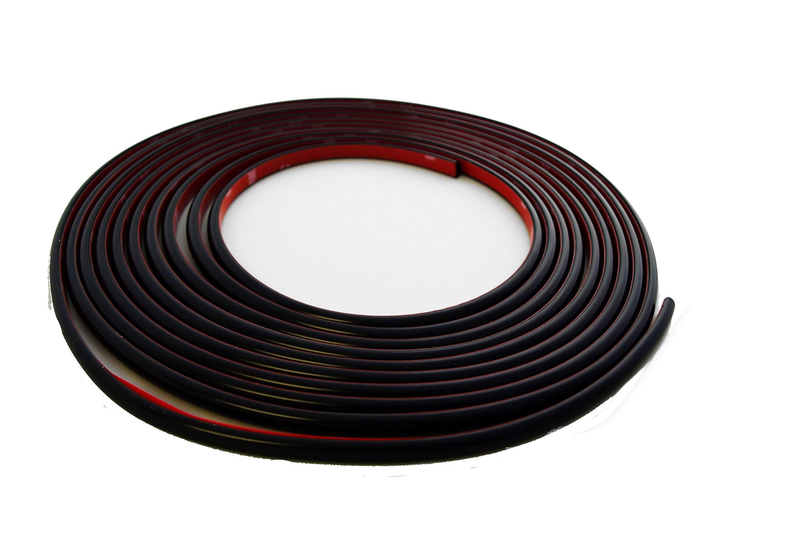 Cowles Custom - Premium Universal Body Molding For All Vehicles - Easy Install, Black Finish, 3/8'' By 18 Feet, Uv Protected, Lo