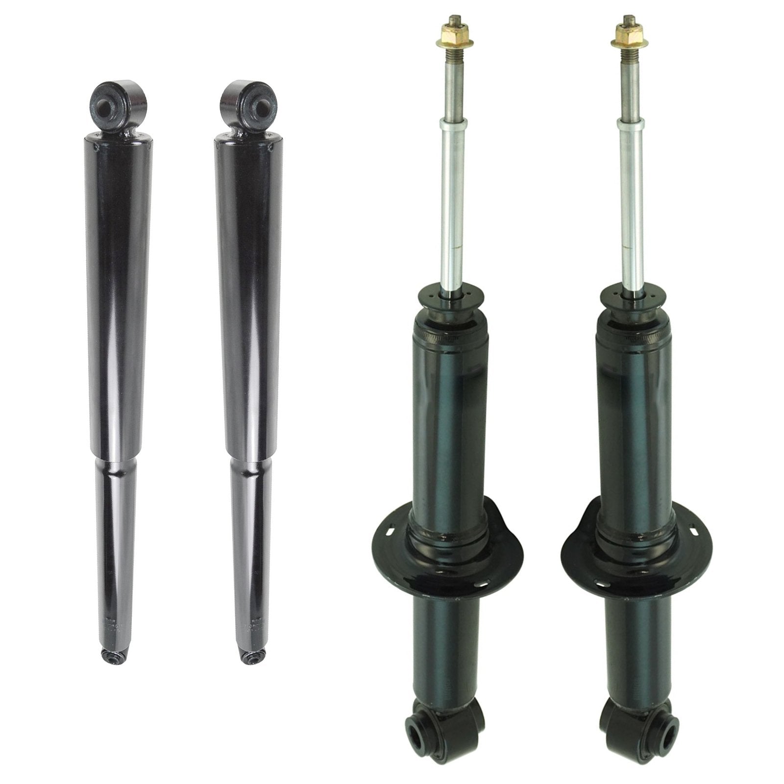 Trq Front And Rear Shock Absorber Set Compatible With 2009-2013 Ford F-150